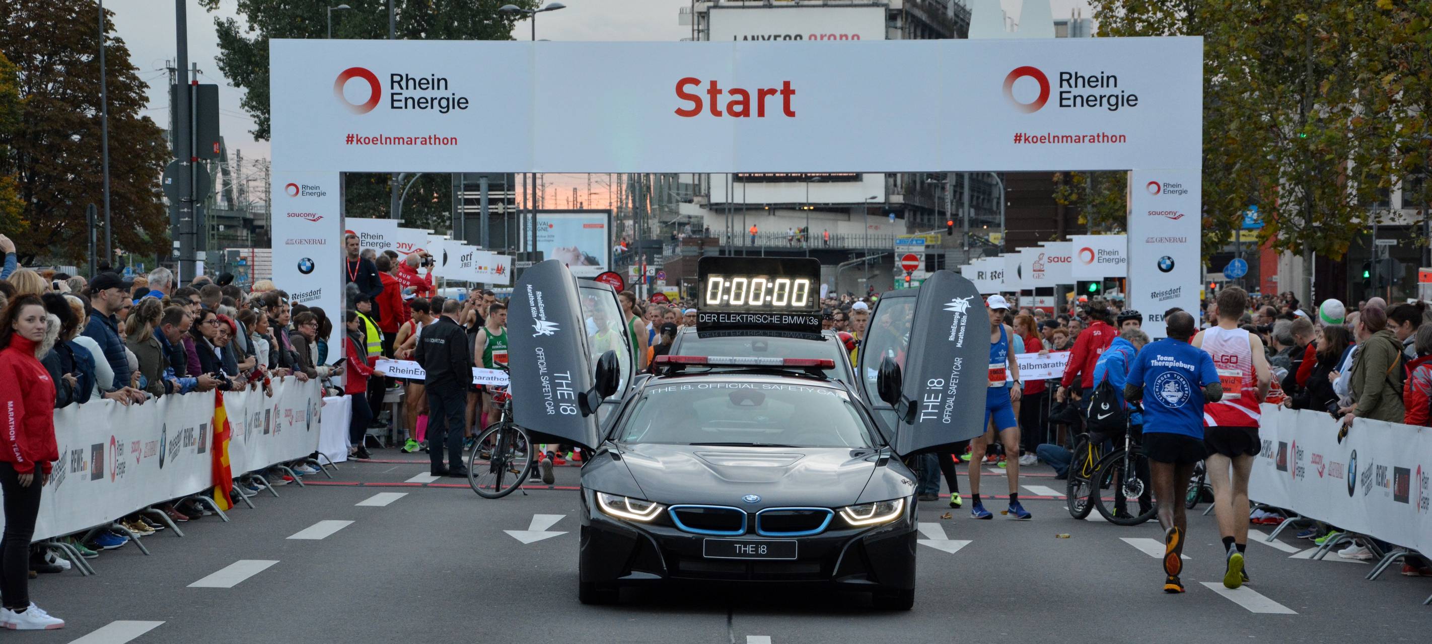 Deutlich weniger Müll beim Köln Marathon