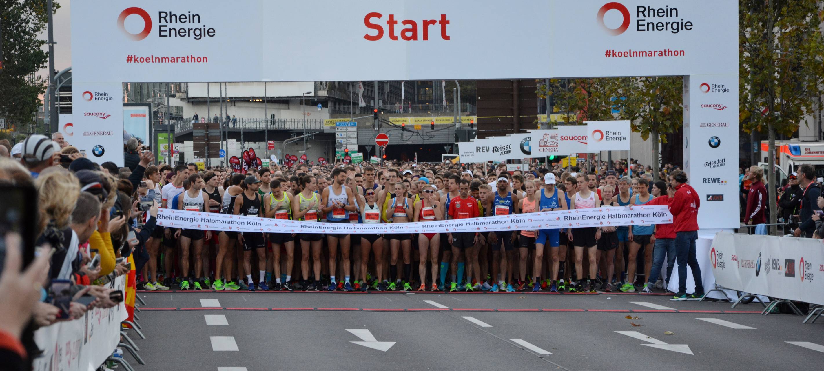 Deutlich weniger Müll beim Köln Marathon