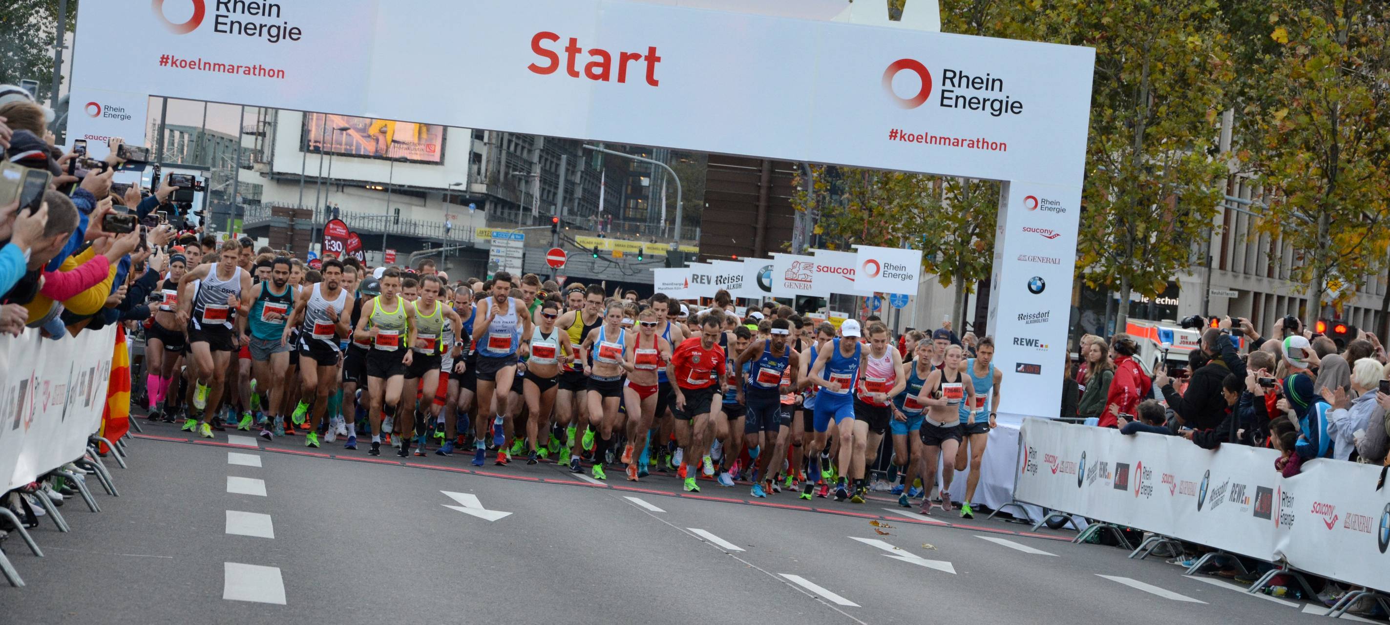 Deutlich weniger Müll beim Köln Marathon