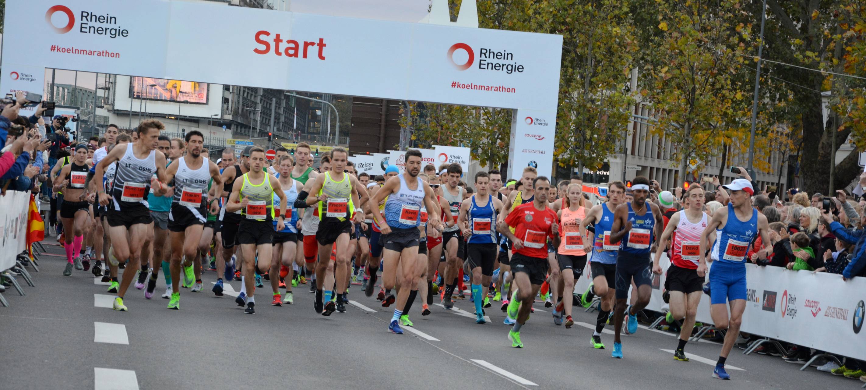 Deutlich weniger Müll beim Köln Marathon
