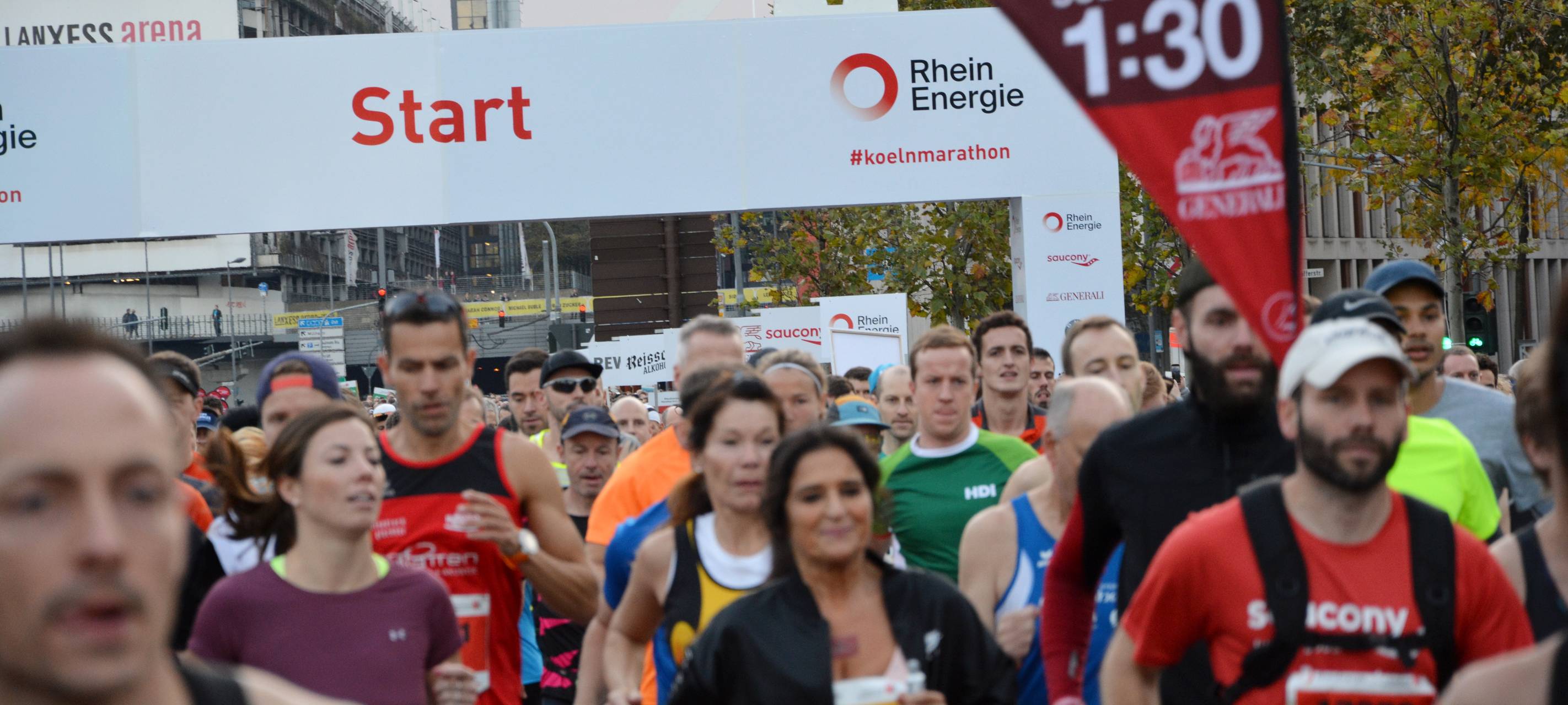 Deutlich weniger Müll beim Köln Marathon