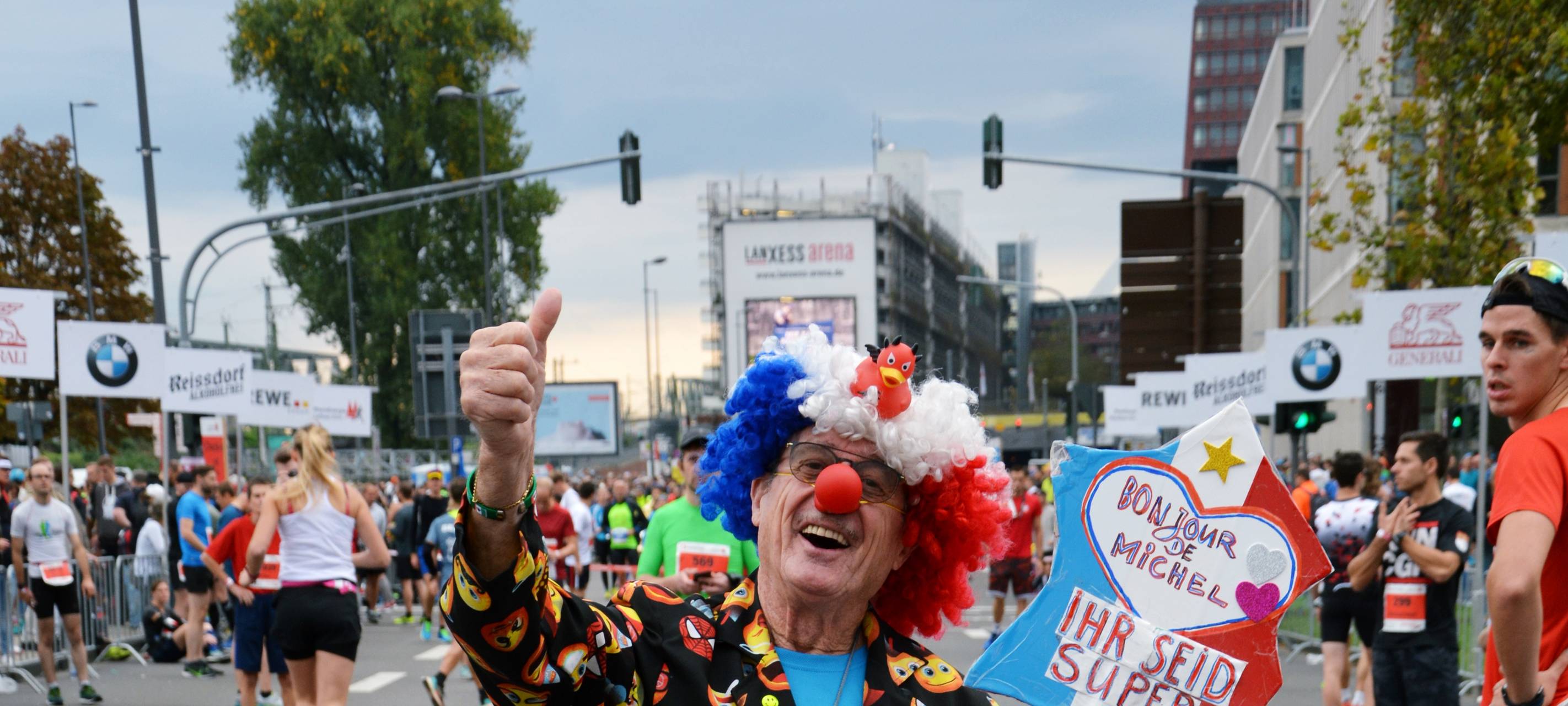 Deutlich weniger Müll beim Köln Marathon
