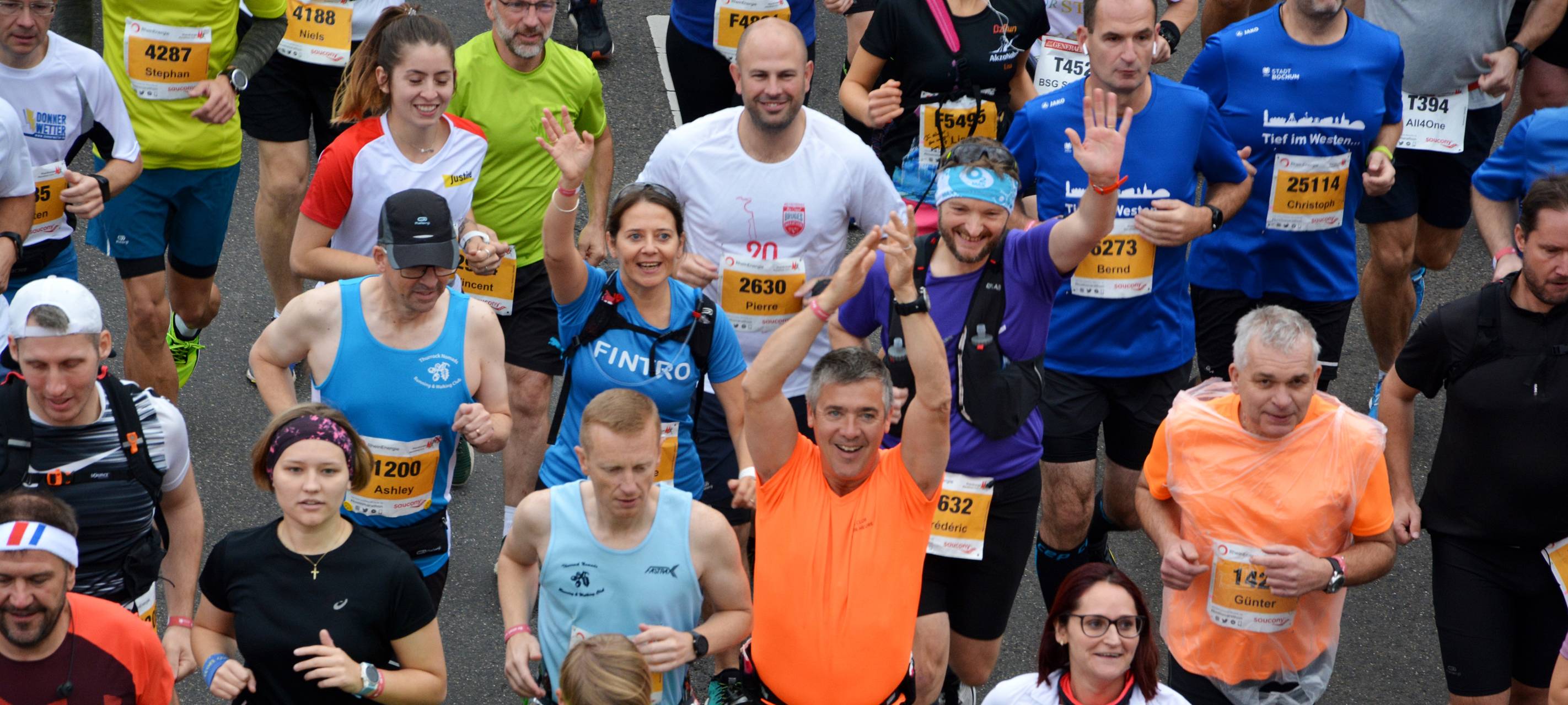Deutlich weniger Müll beim Köln Marathon