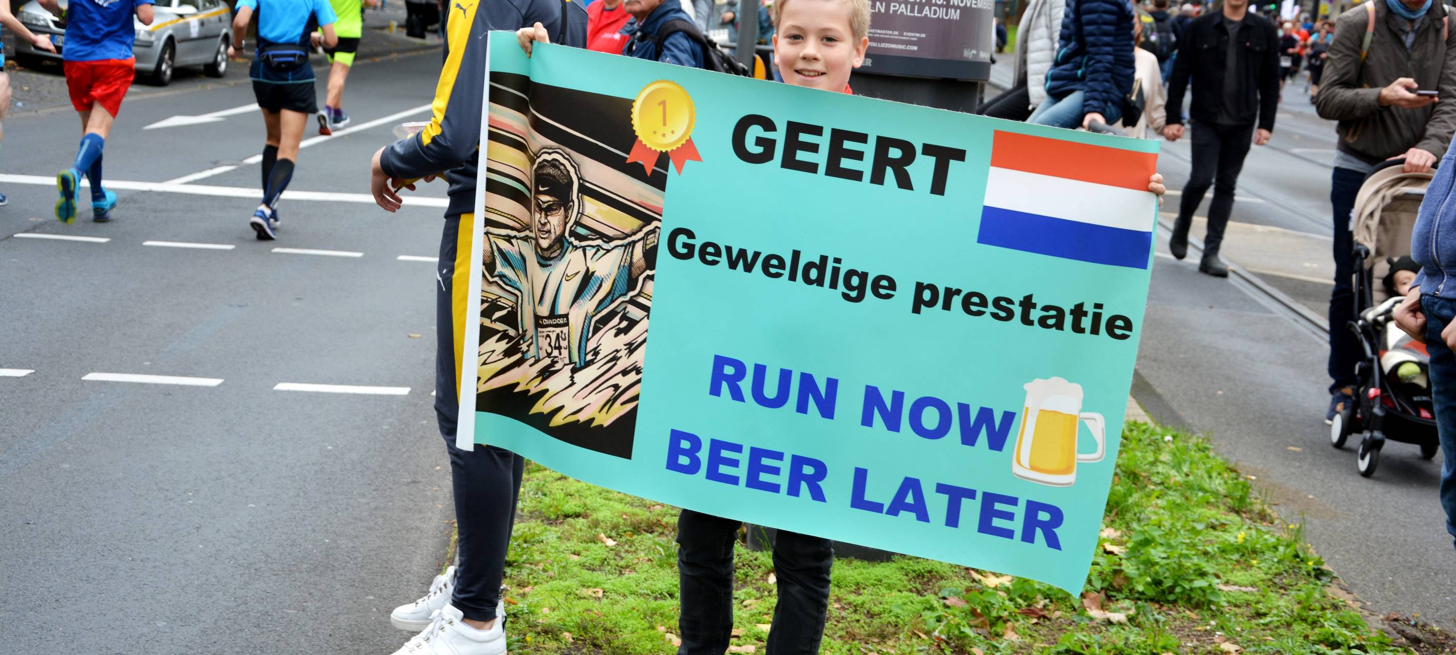 Deutlich weniger Müll beim Köln Marathon