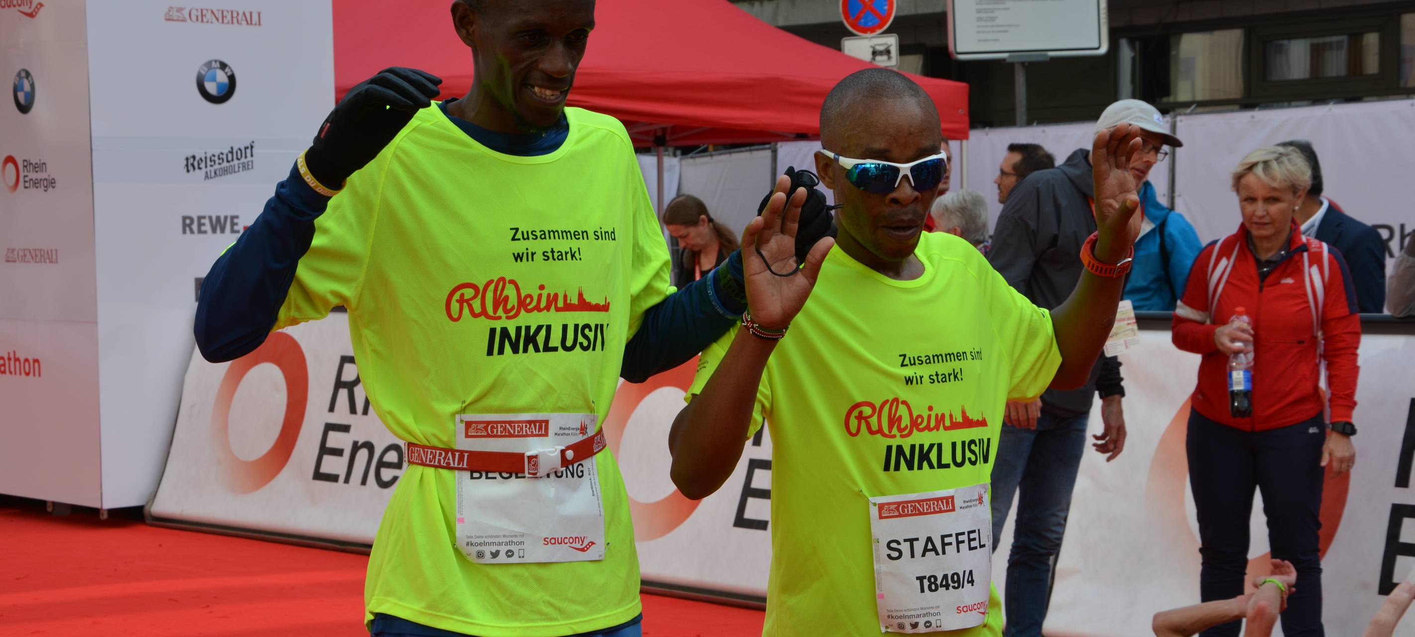 Deutlich weniger Müll beim Köln Marathon