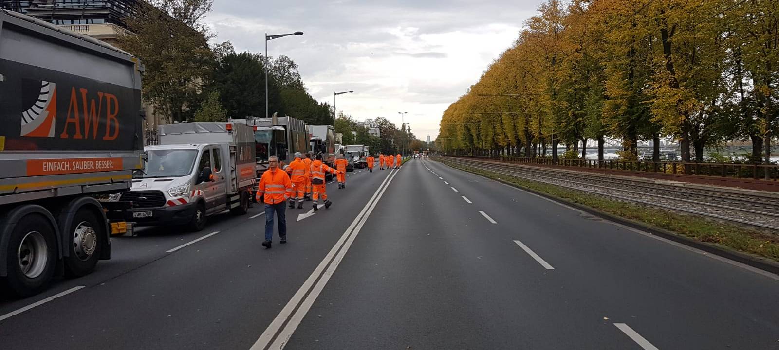 Deutlich weniger Müll beim Köln Marathon
