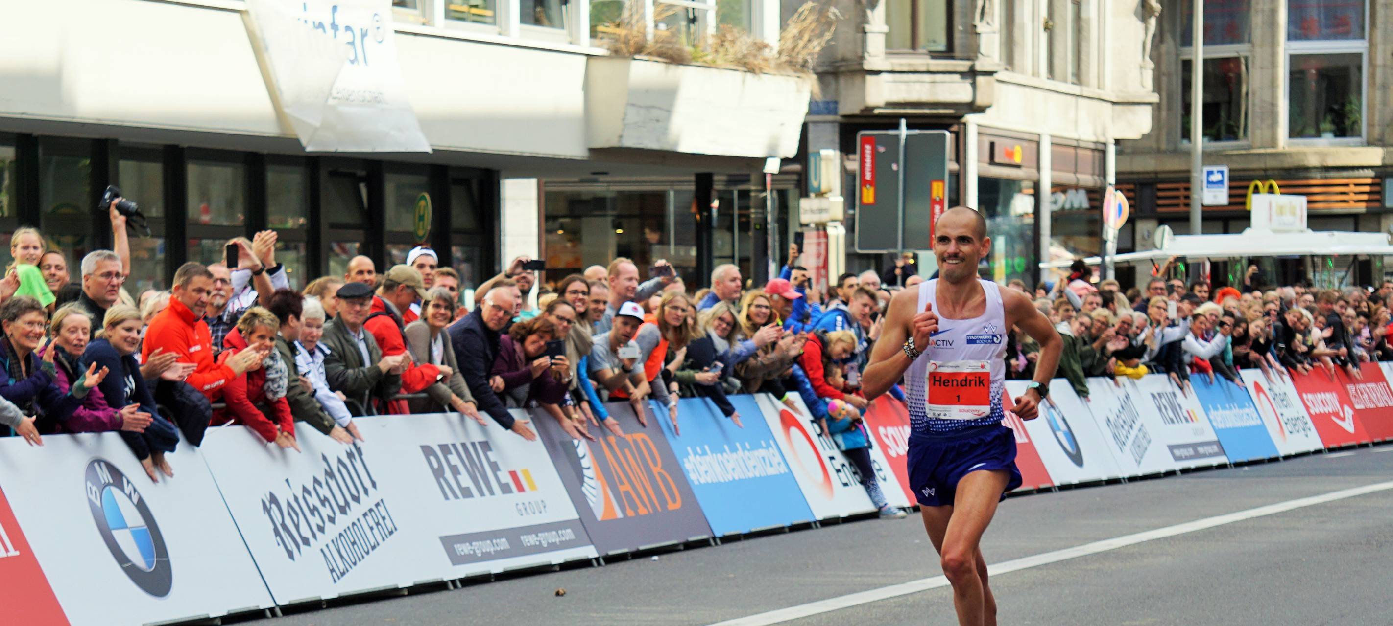 Deutlich weniger Müll beim Köln Marathon