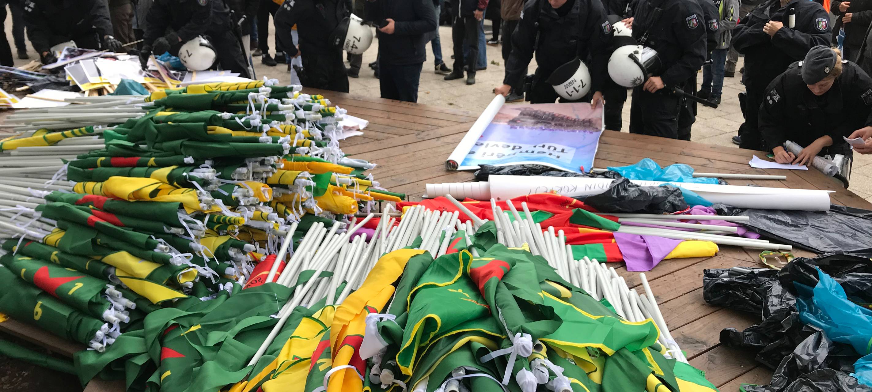 Kurden-Demo verlief friedlich - 10.000 Teilnehmer