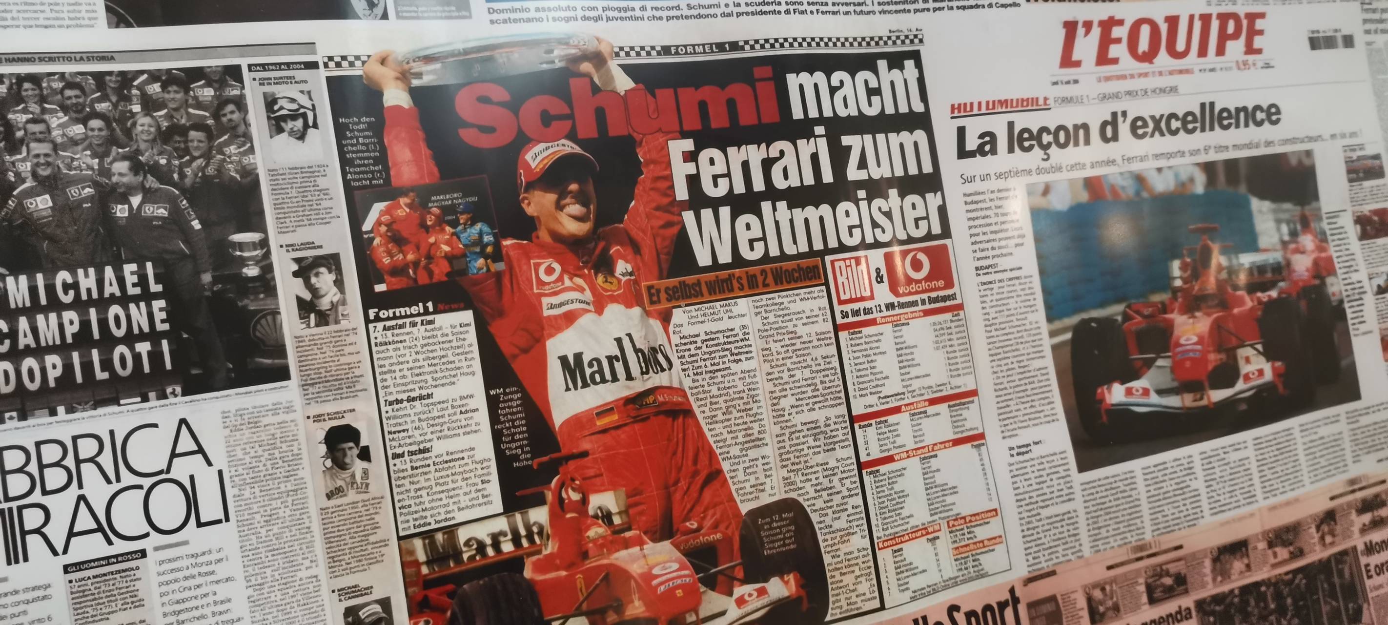 Einmalige Ausstellung zu Michael Schumacher-Karriere in Ossendorf