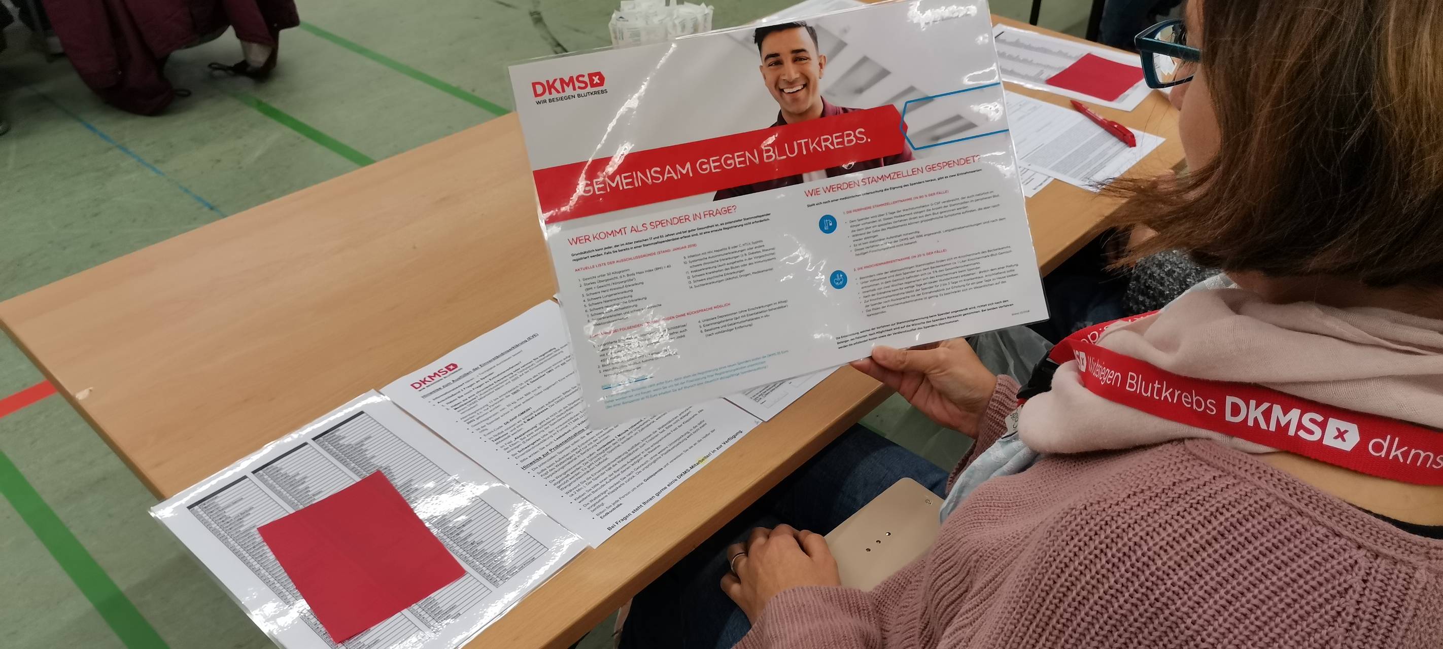 Organisatoren zufrieden mit DKMS-Aktion