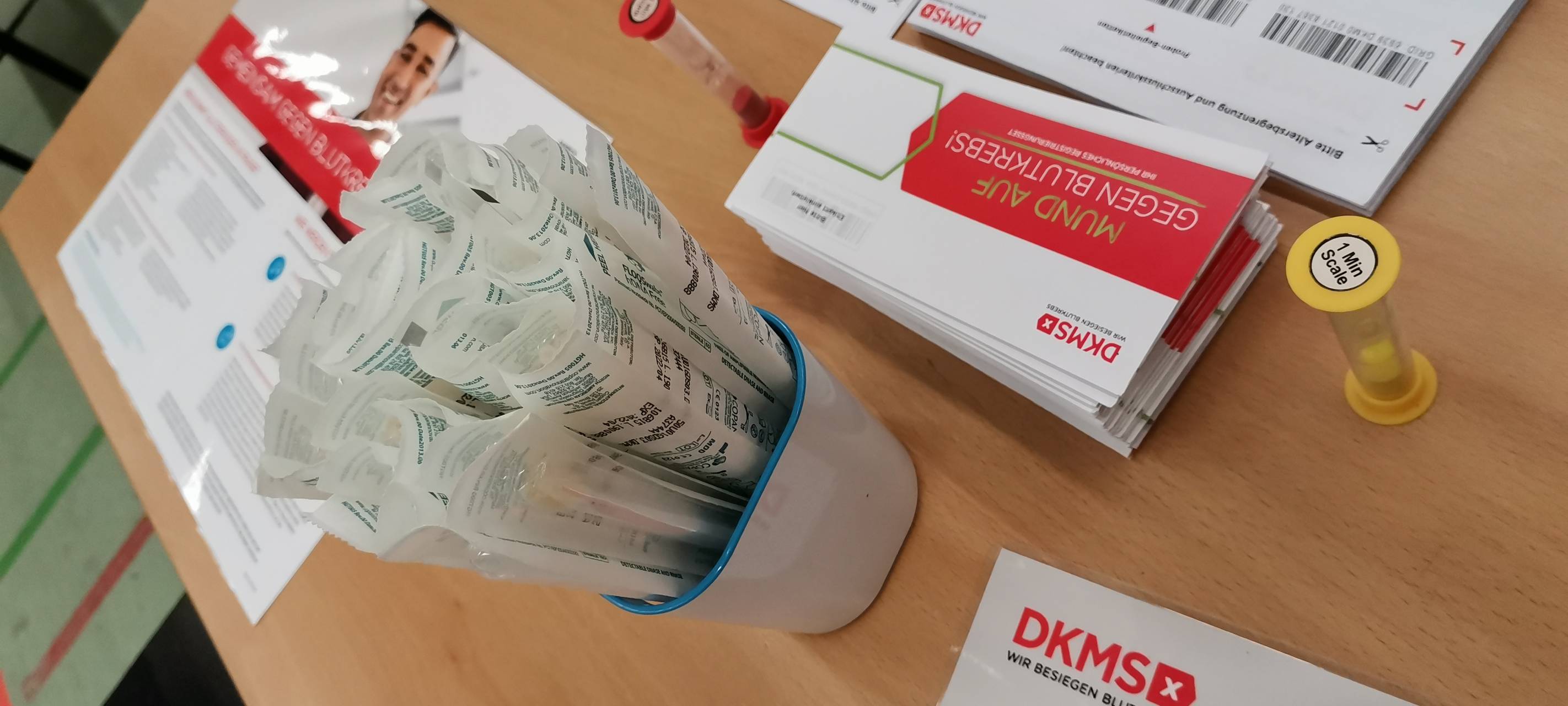 Organisatoren zufrieden mit DKMS-Aktion