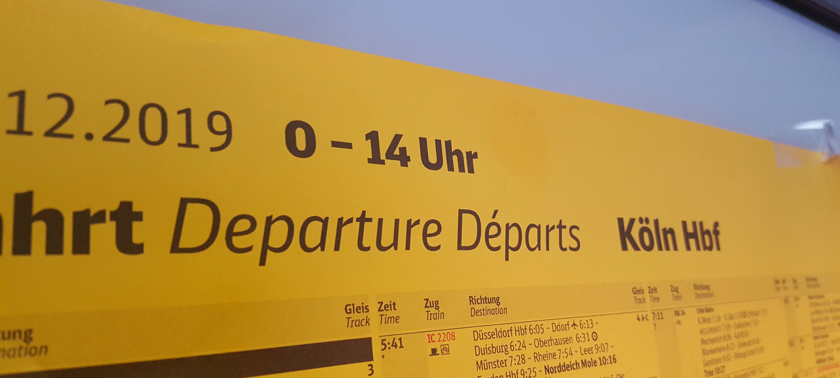 Große Veränderungen bei KVB und Deutsche Bahn