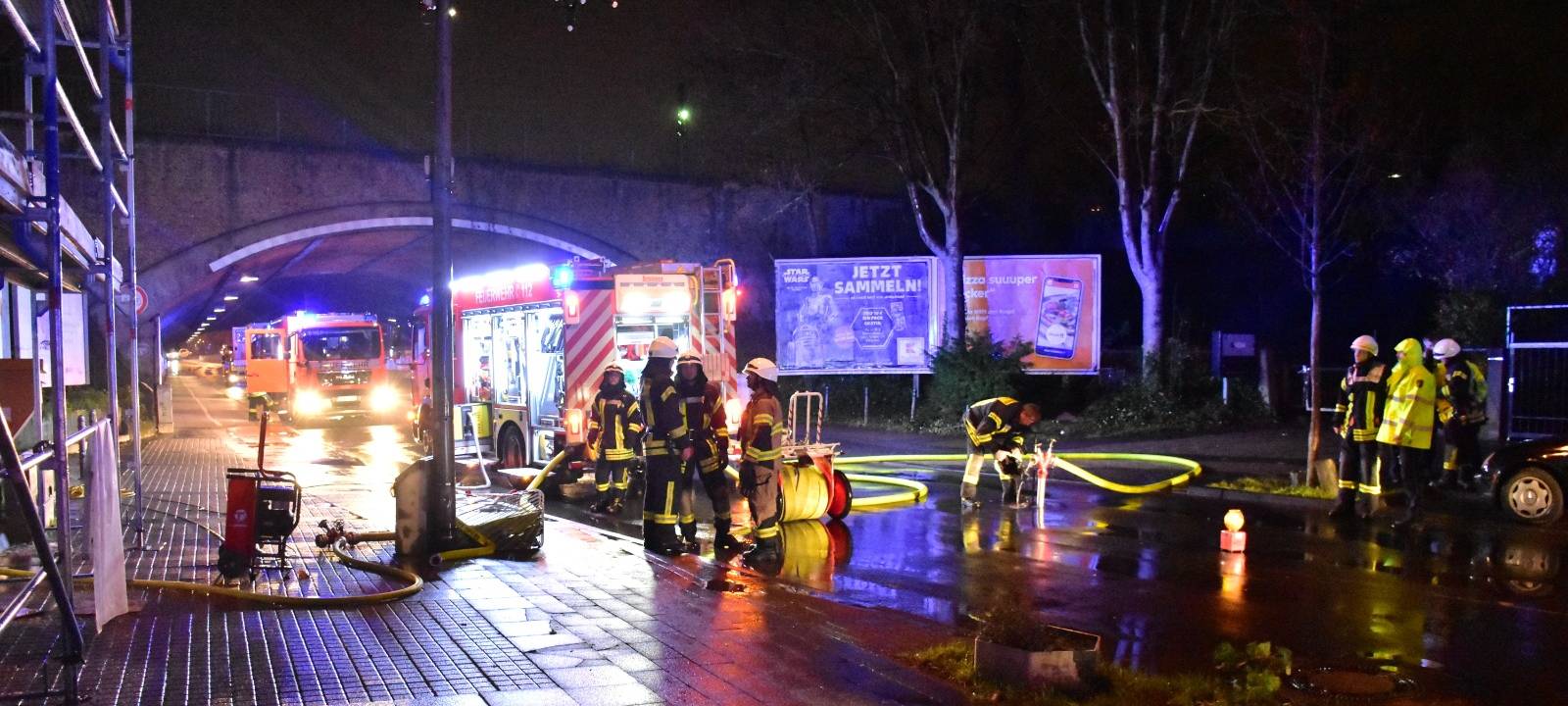 Ein Toter und ein Schwerverletzter nach Feuer