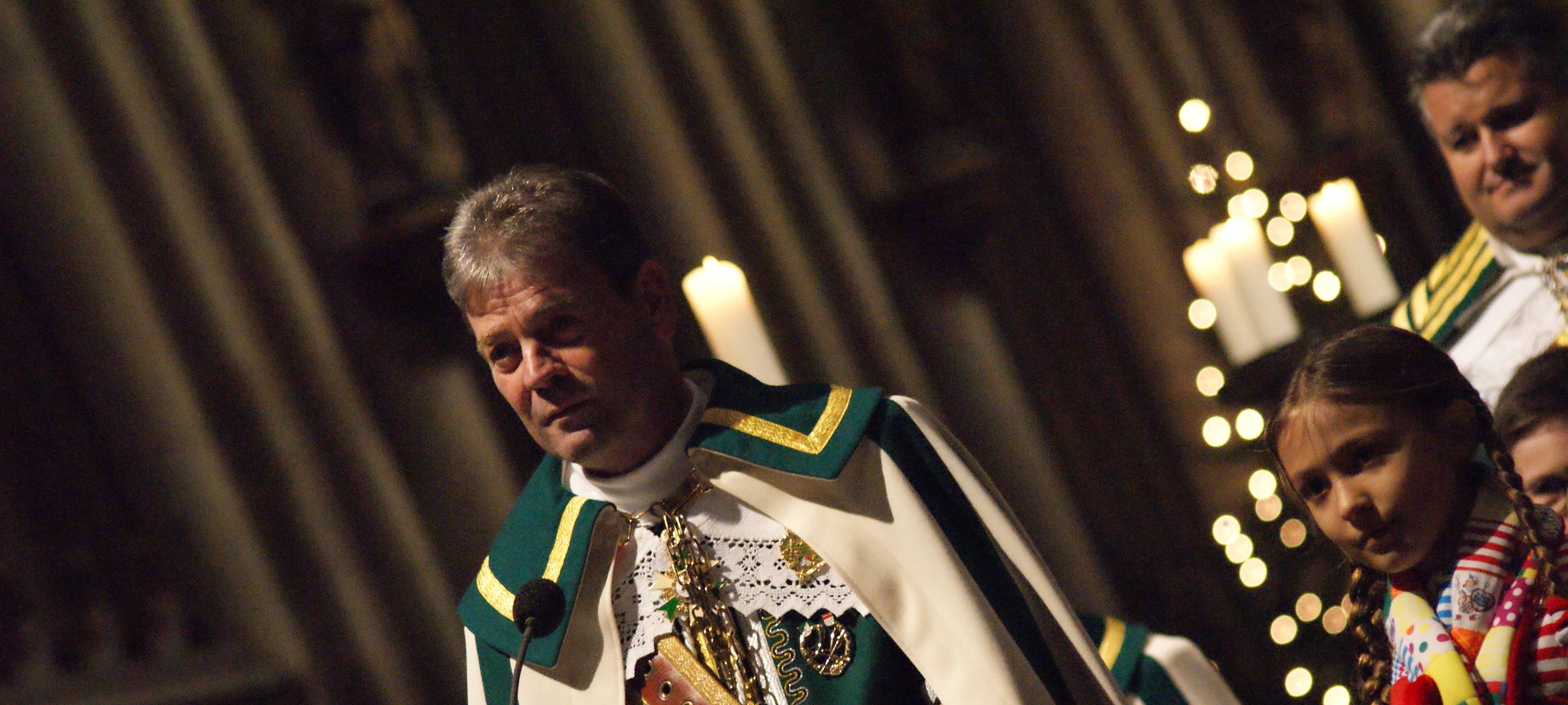 Kölner Dreigestirn im Dom-Gottesdienst