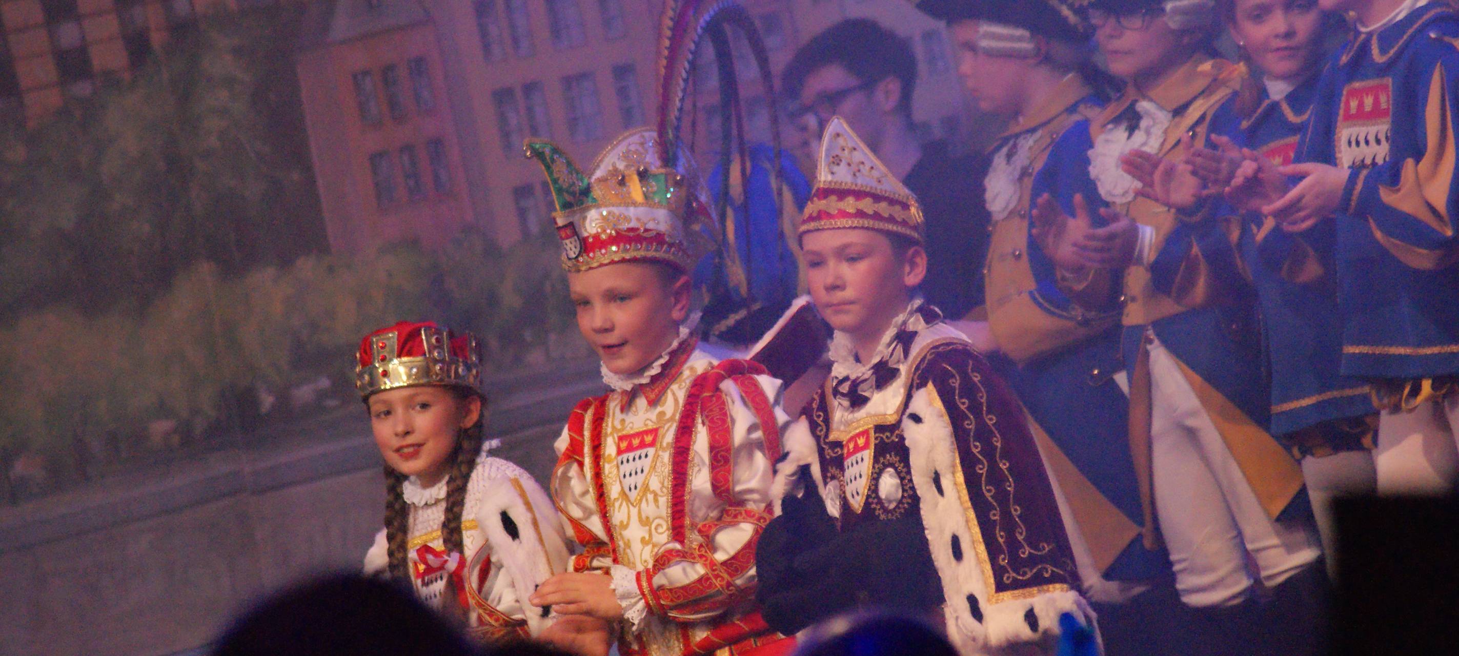 Proklamation des Kinderdreigestirns