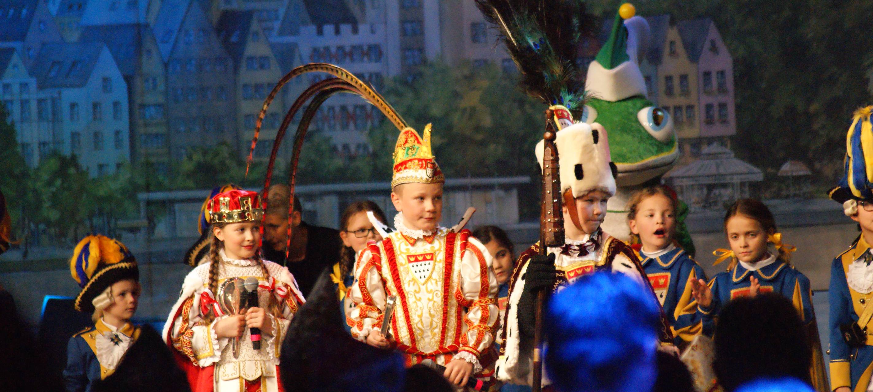Proklamation des Kinderdreigestirns