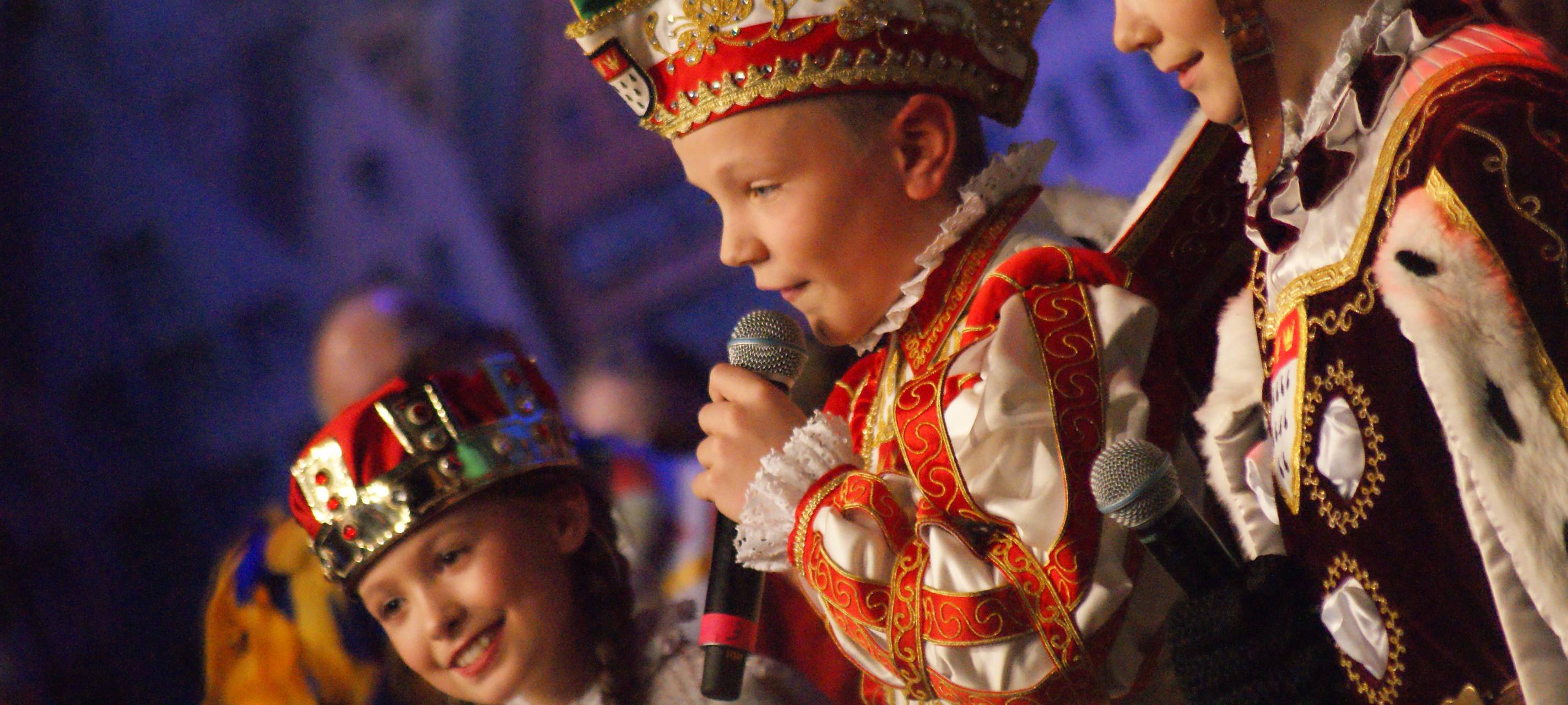 Proklamation des Kinderdreigestirns