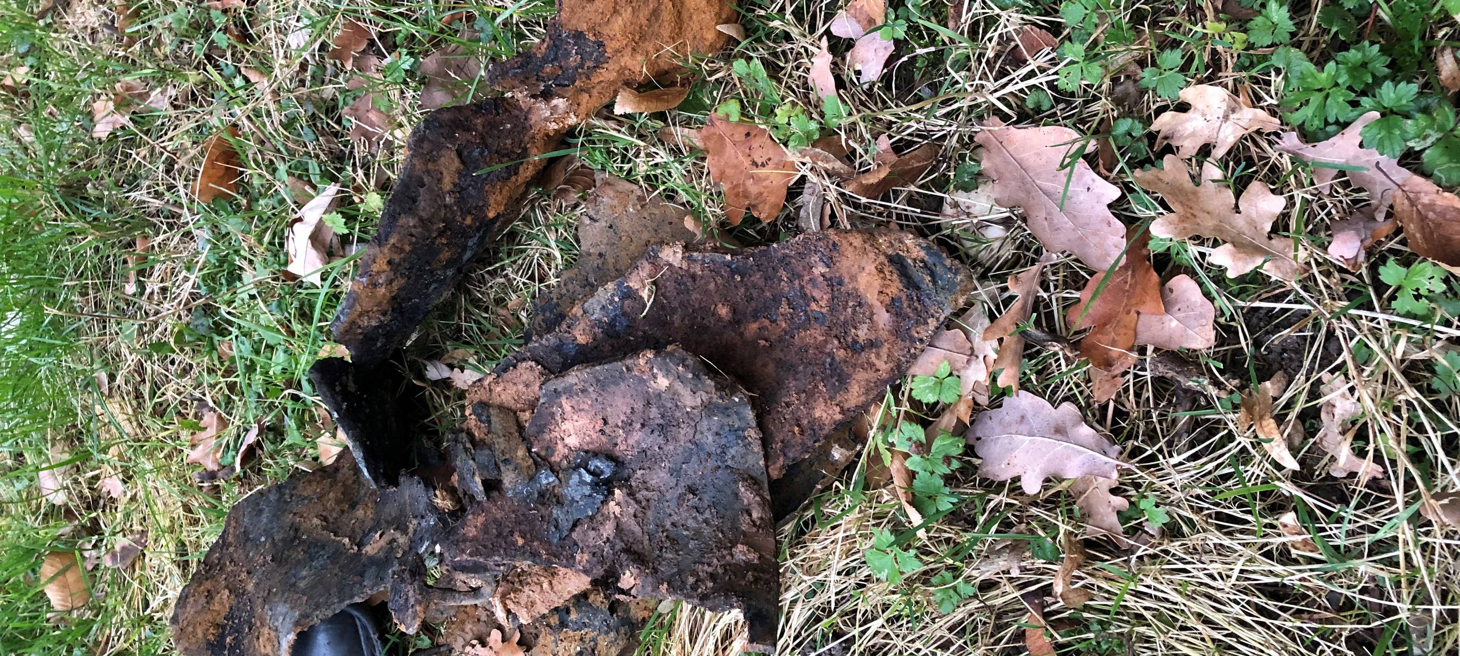 Bombenfragmente statt Blindgänger gefunden