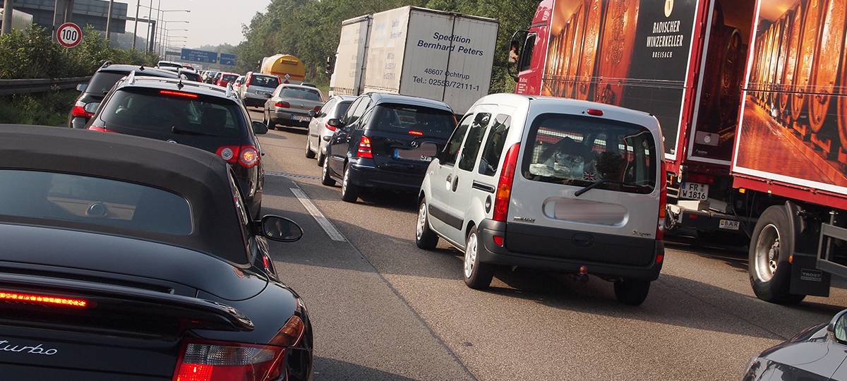 Mehr LKW-Unfälle am Stauende
