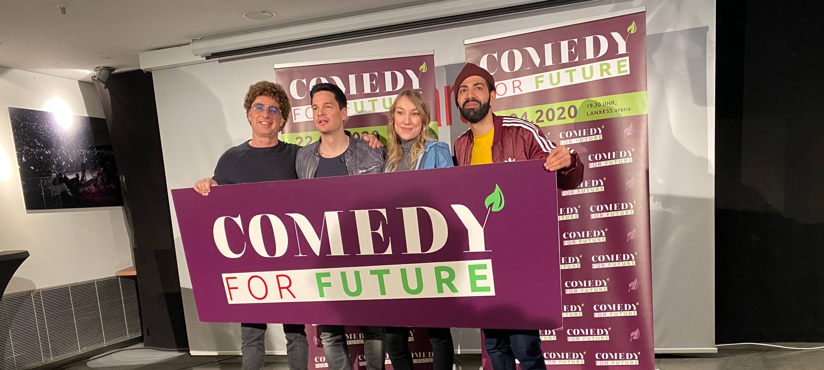Comedians treten für Umweltschutz in LANXESS arena auf