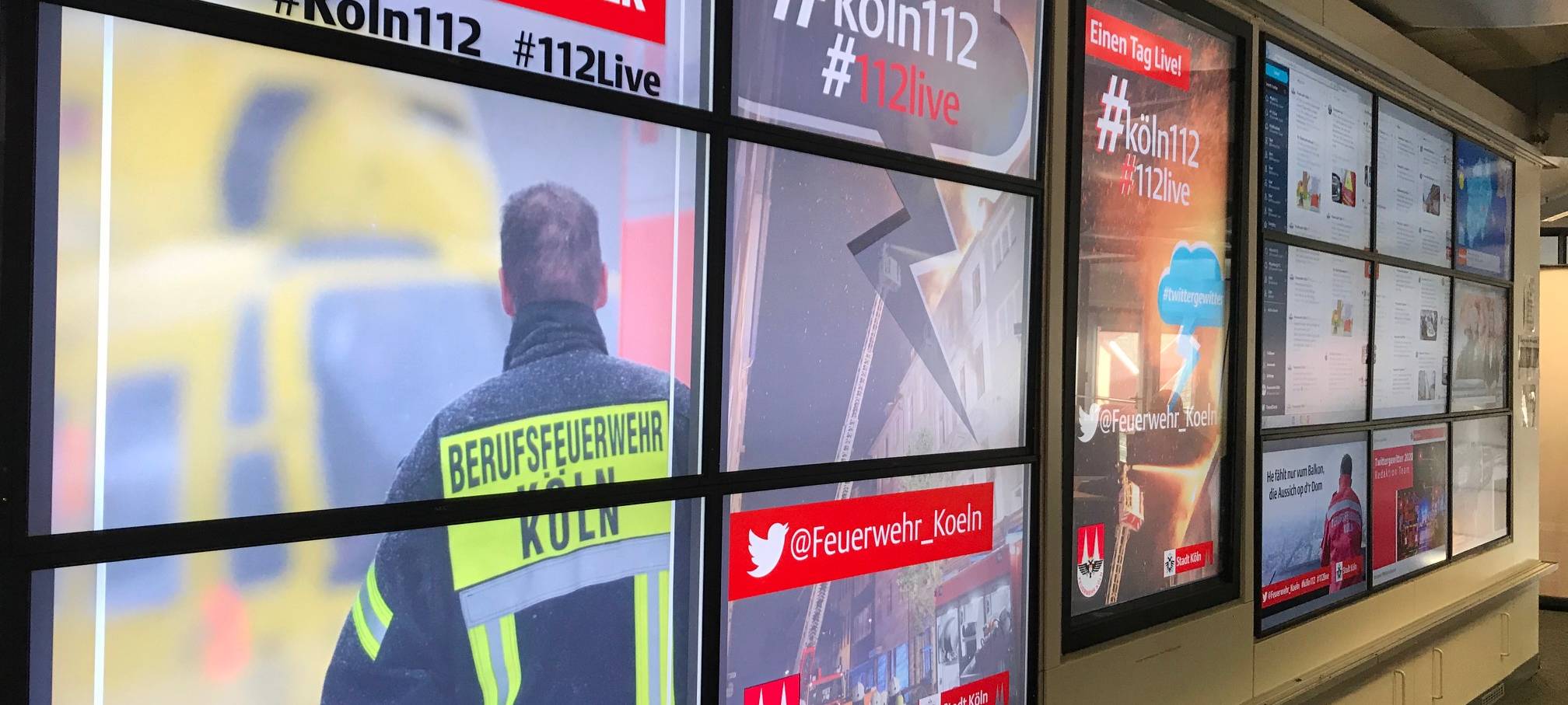 112: Feuerwehr startet jährliches Twitter-Gewitter