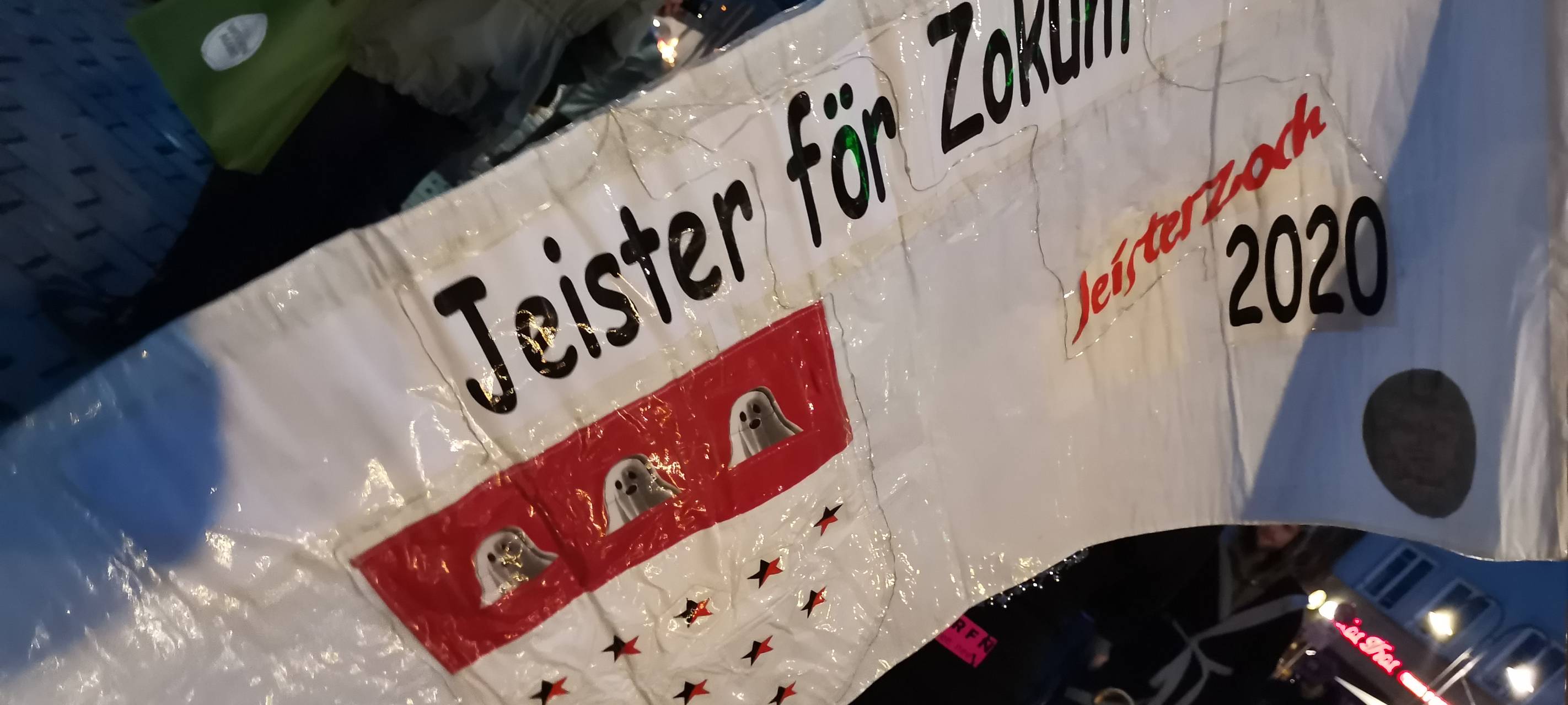 Geisterzug zog Samstag durch Köln