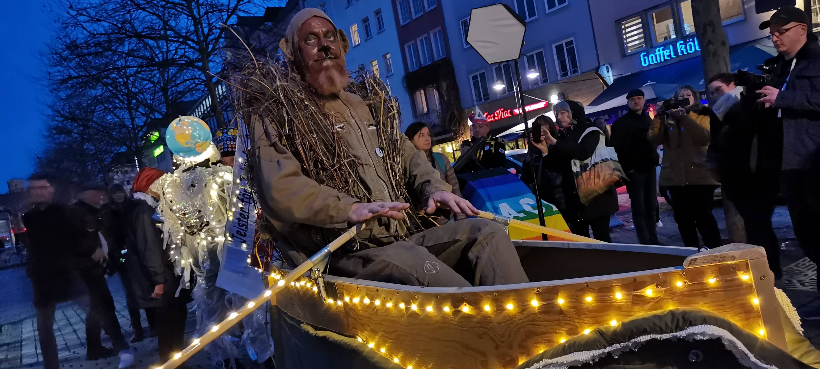 Geisterzug zog Samstag durch Köln