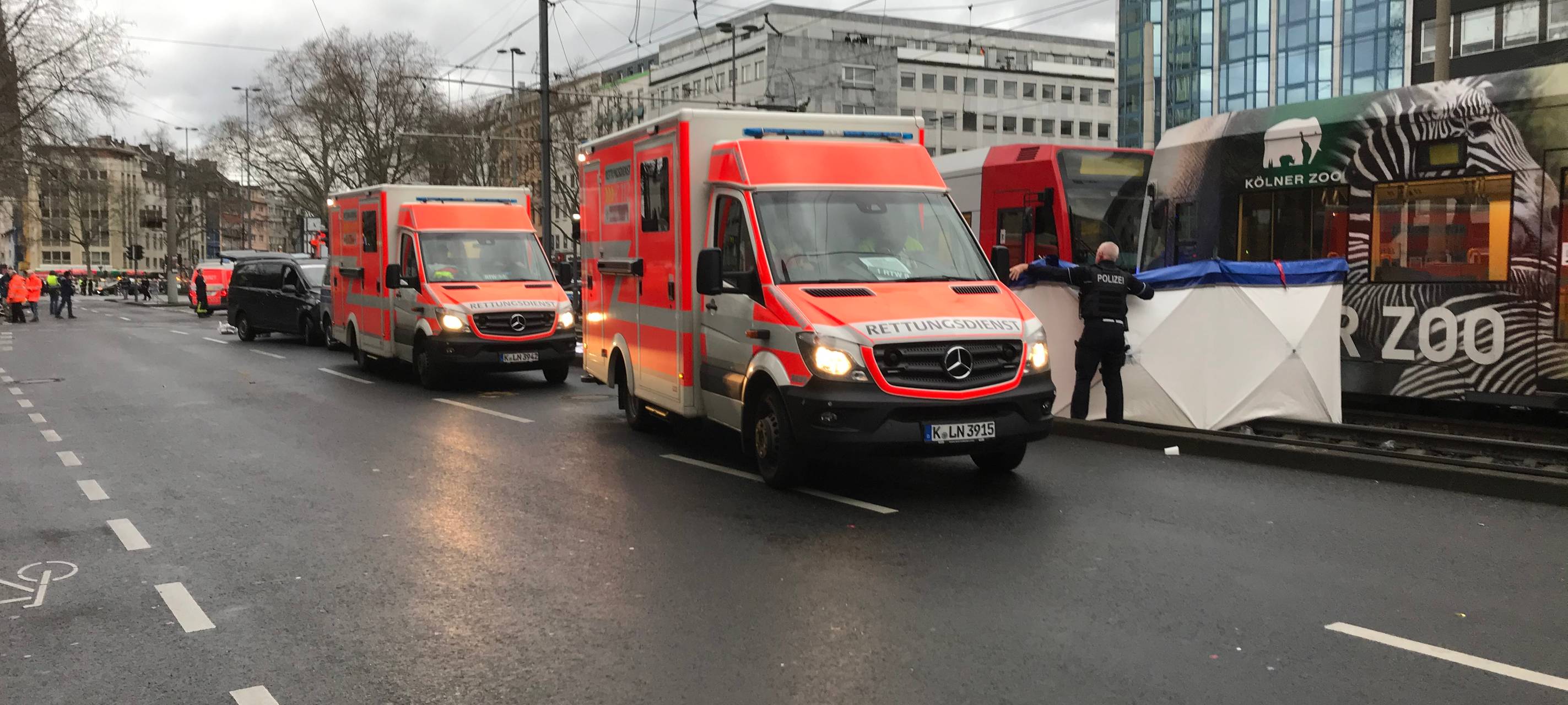 Tödlicher Unfall am Barbarossaplatz