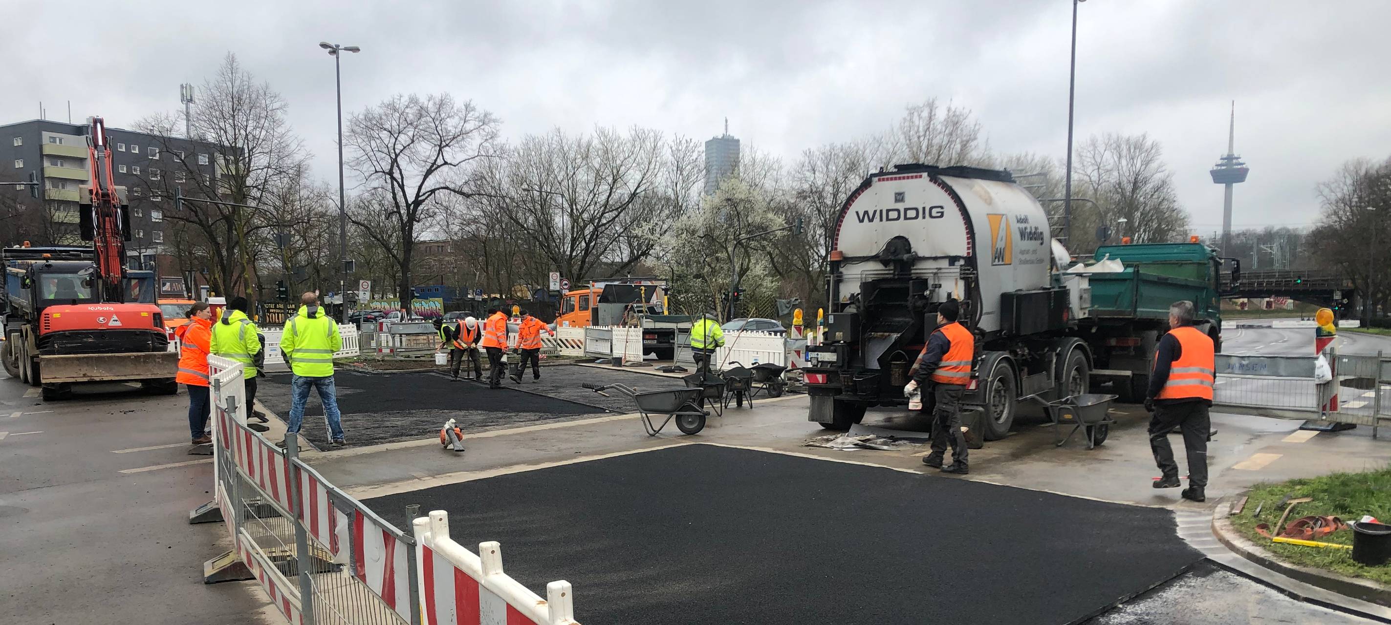 Innere Kanalstraße wieder frei