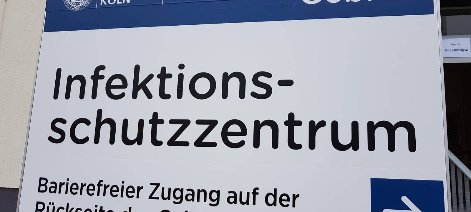 Großer Andrang auf Infektionsschutz-Zentrum