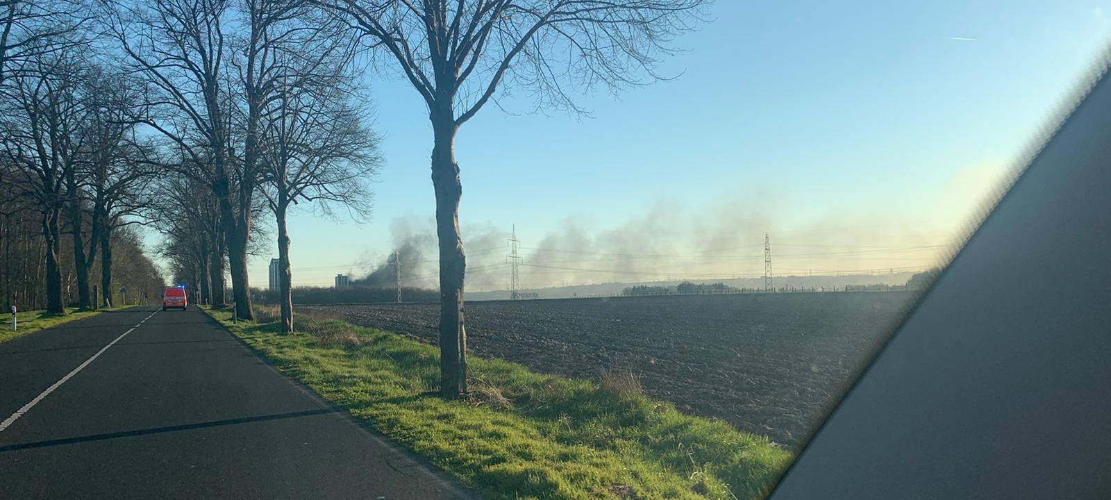 Flamme und Lärm im Chemiepark