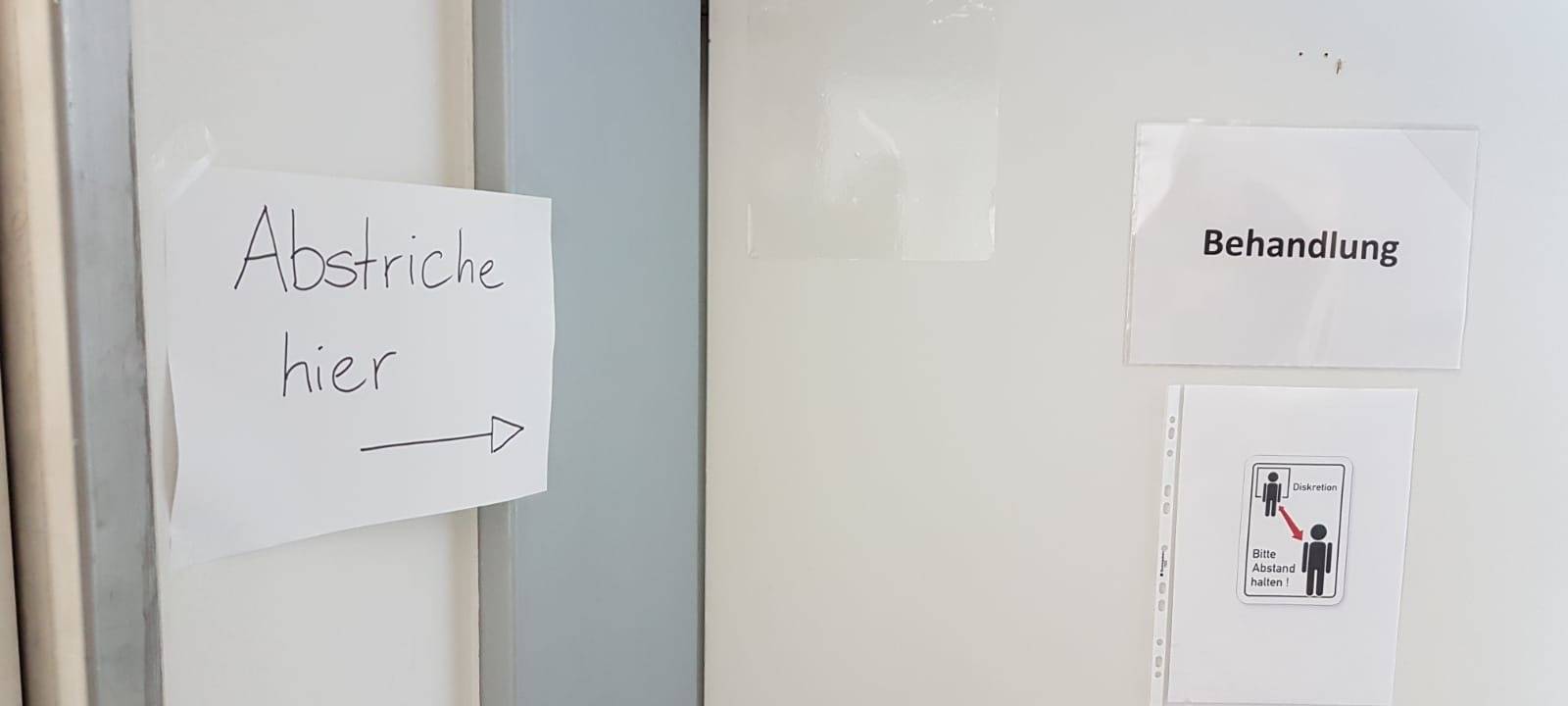 Drittes Zentrum für Coronatest nur für bestimmte Berufsgruppen