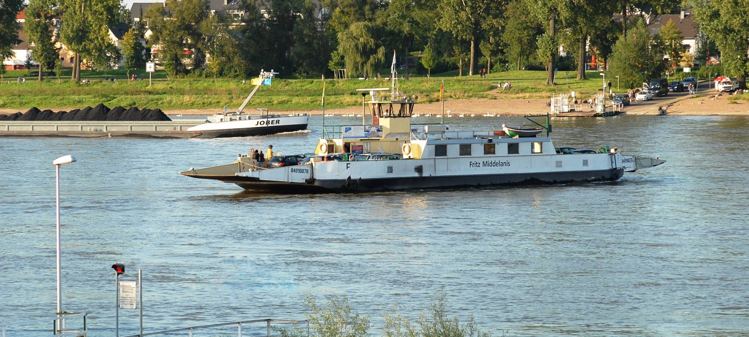 Fähre zwischen Langel und Hitdorf fährt bald wieder