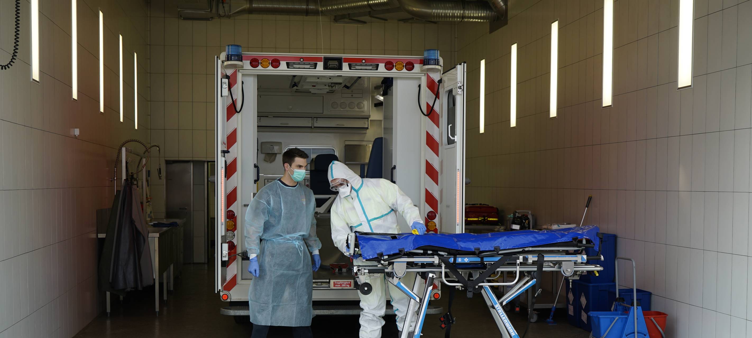 Logistikzentrum der Feuerwehr läuft leer