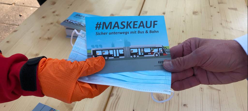 Maskenpflicht: Immer wieder Diskussionen mit Fahrgästen