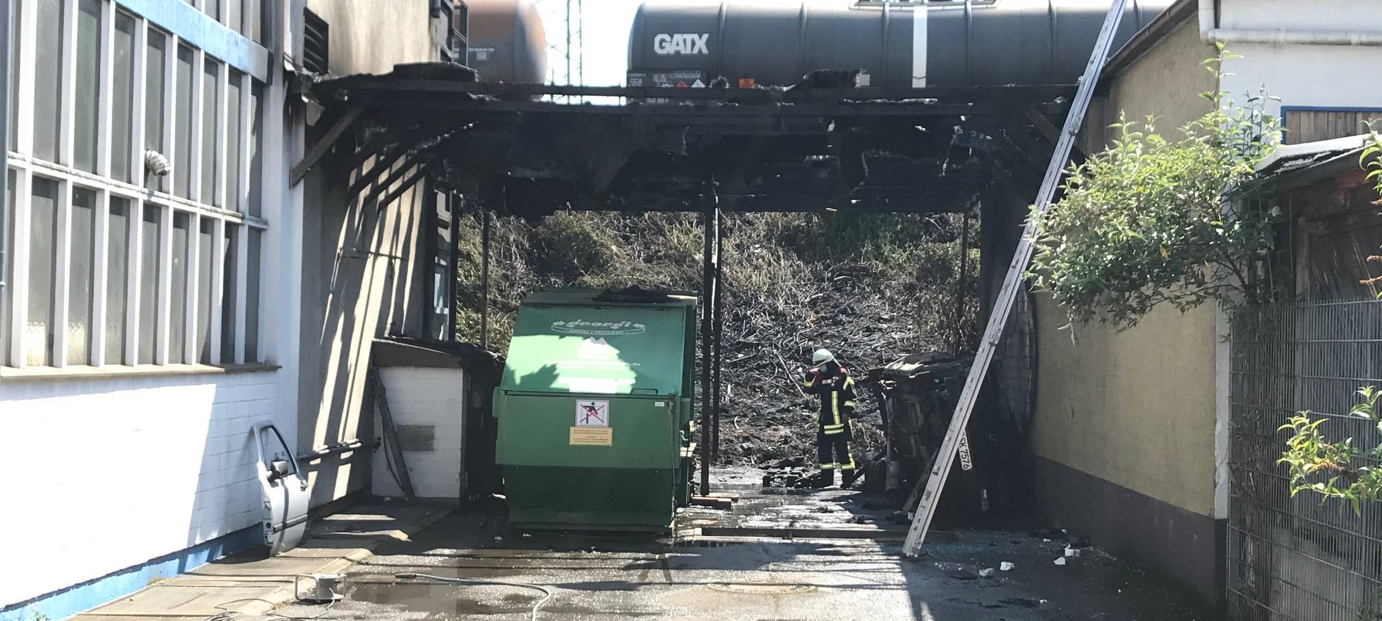 Keine Verletzten beim Brand in der Südstadt
