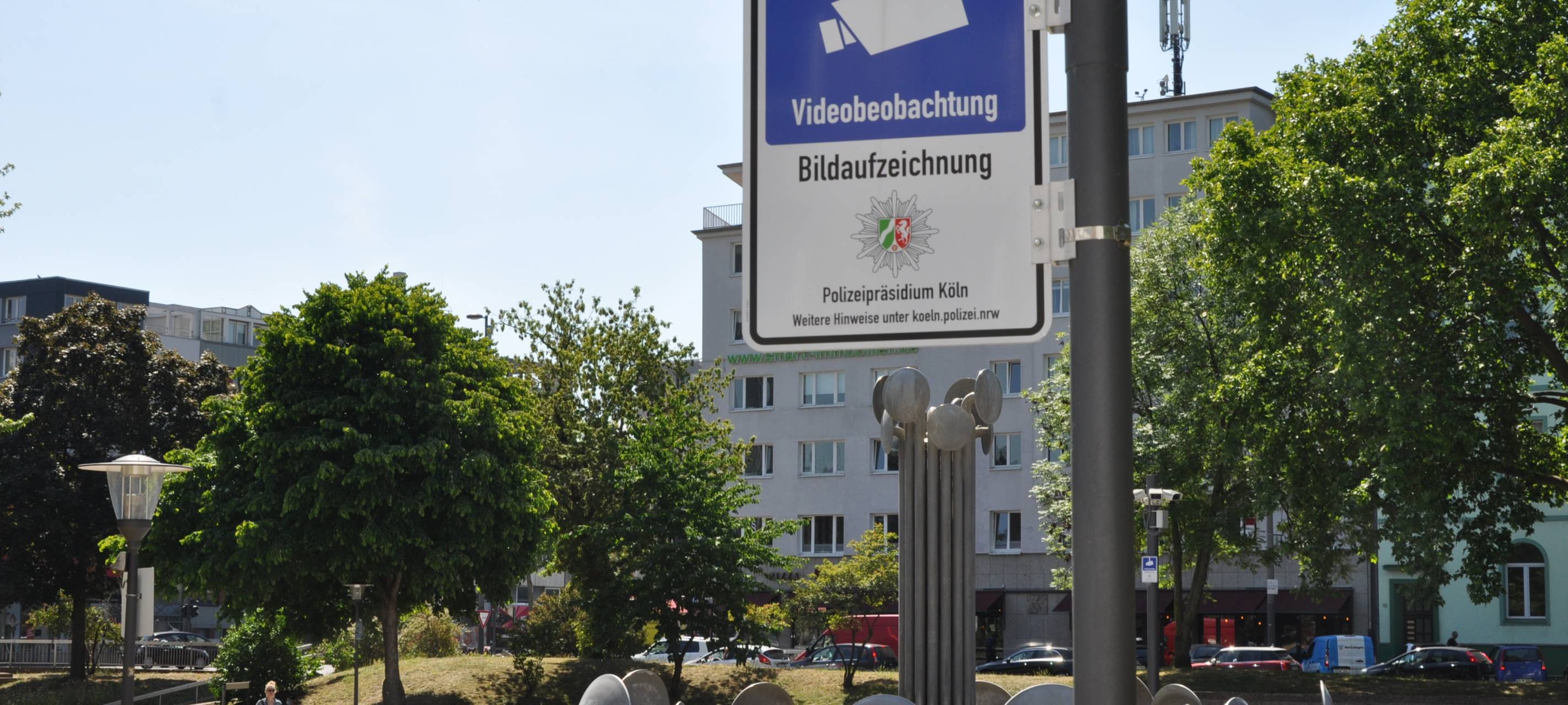 Anwohner klagen gegen Polizeikameras in Köln
