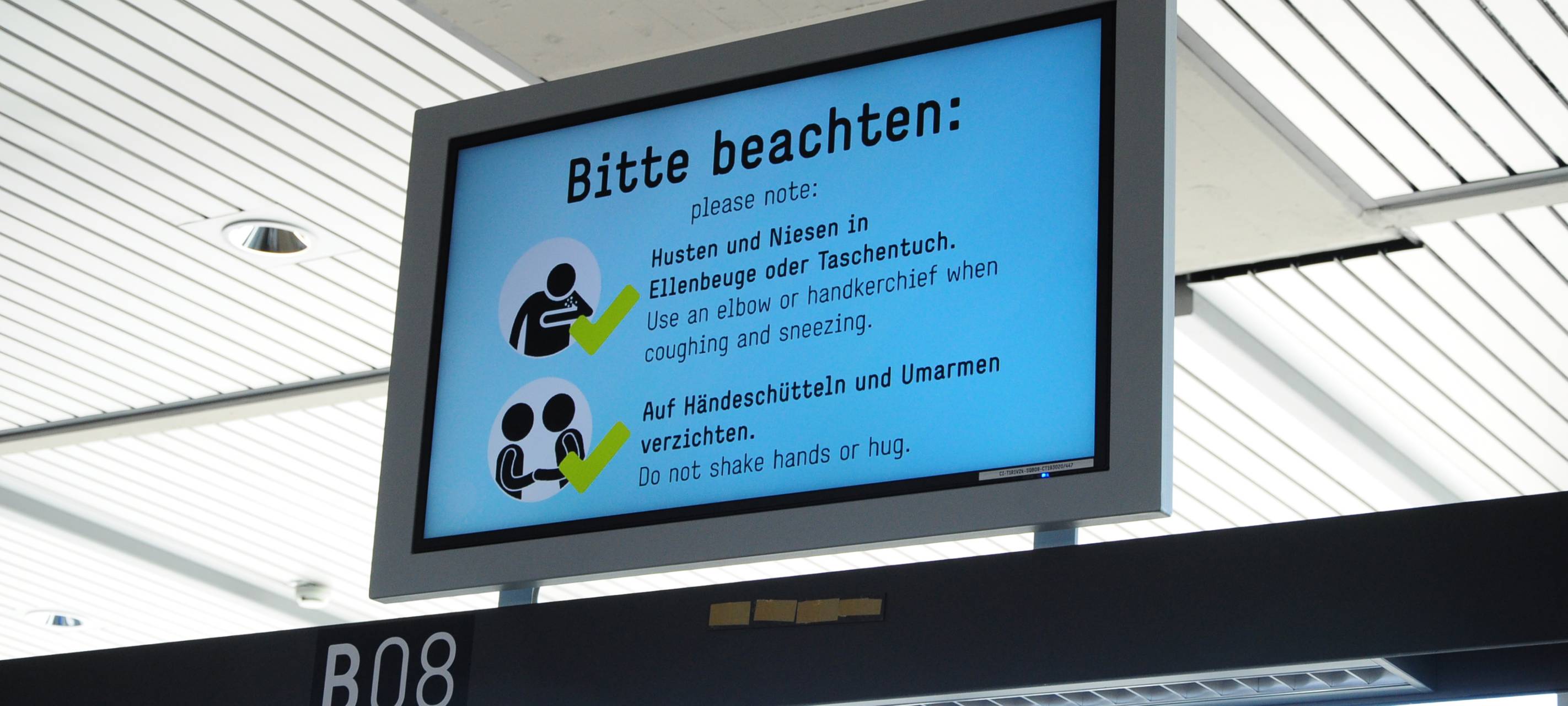 Sicherheitsmaßnahmen am Flughafen vorgestellt
