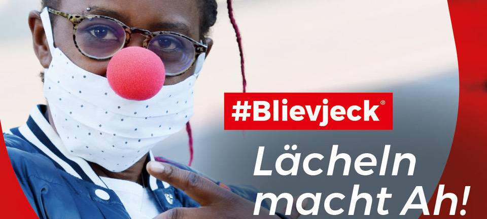 #blievjeck-Aktion für mehr Frohsinn