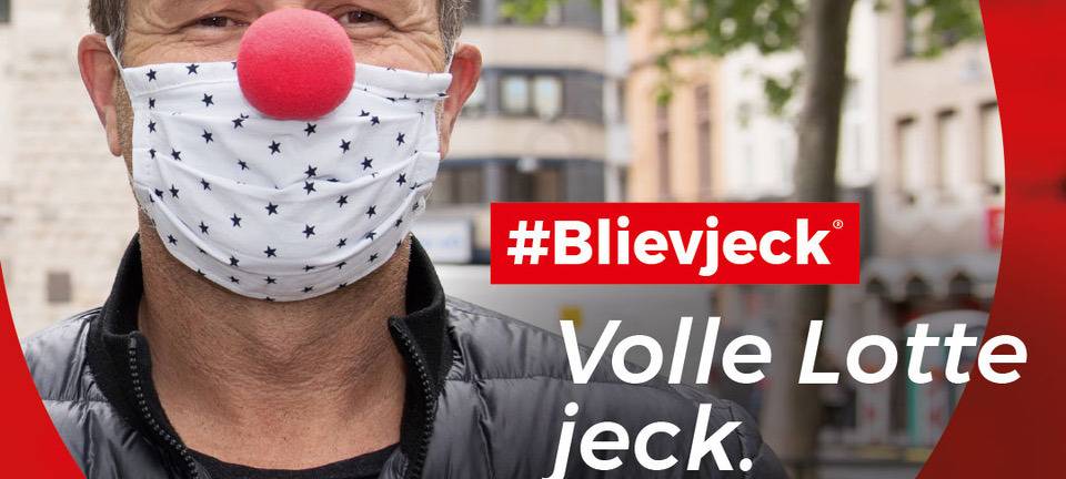 #blievjeck-Aktion für mehr Frohsinn