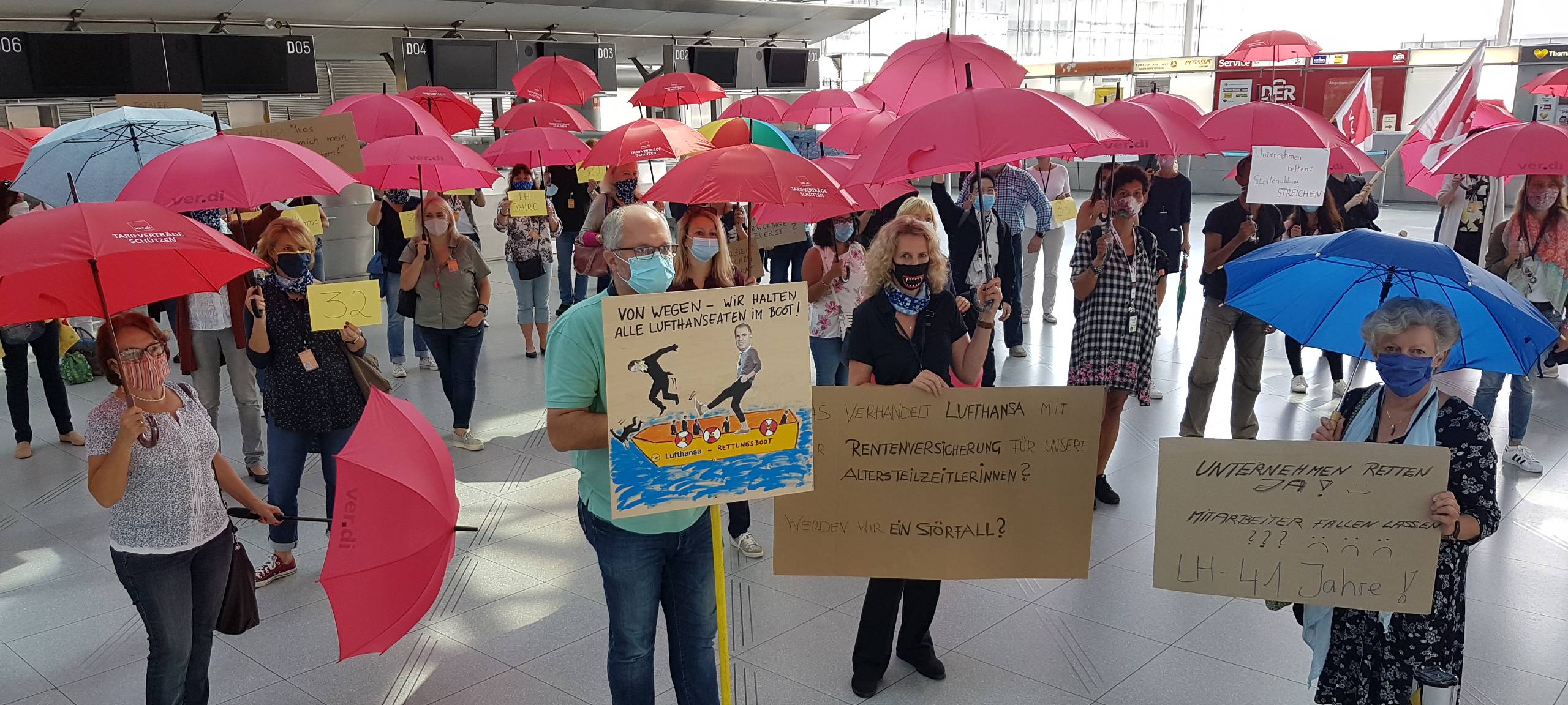 Streik beim Flughafen-Personal droht