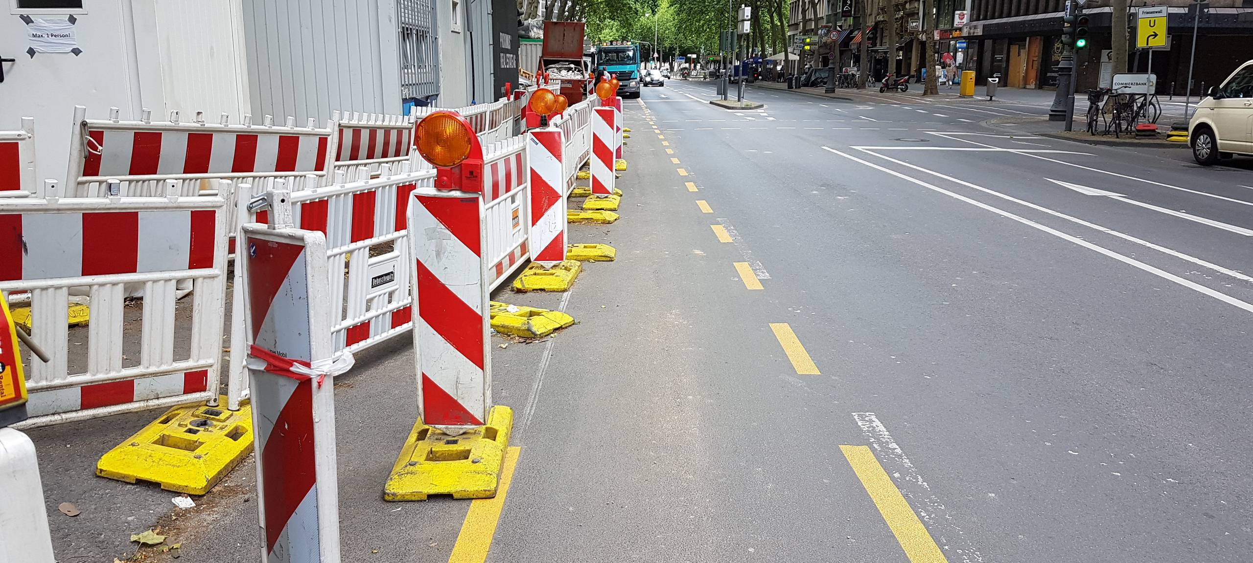 ADFC kritisiert unsichere Fahrrad-Verkehrsführung