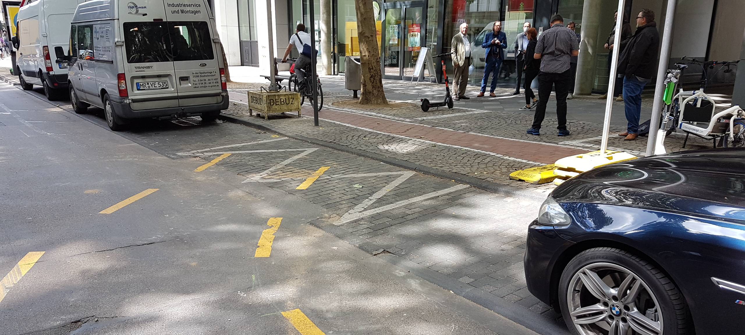 ADFC kritisiert unsichere Fahrrad-Verkehrsführung