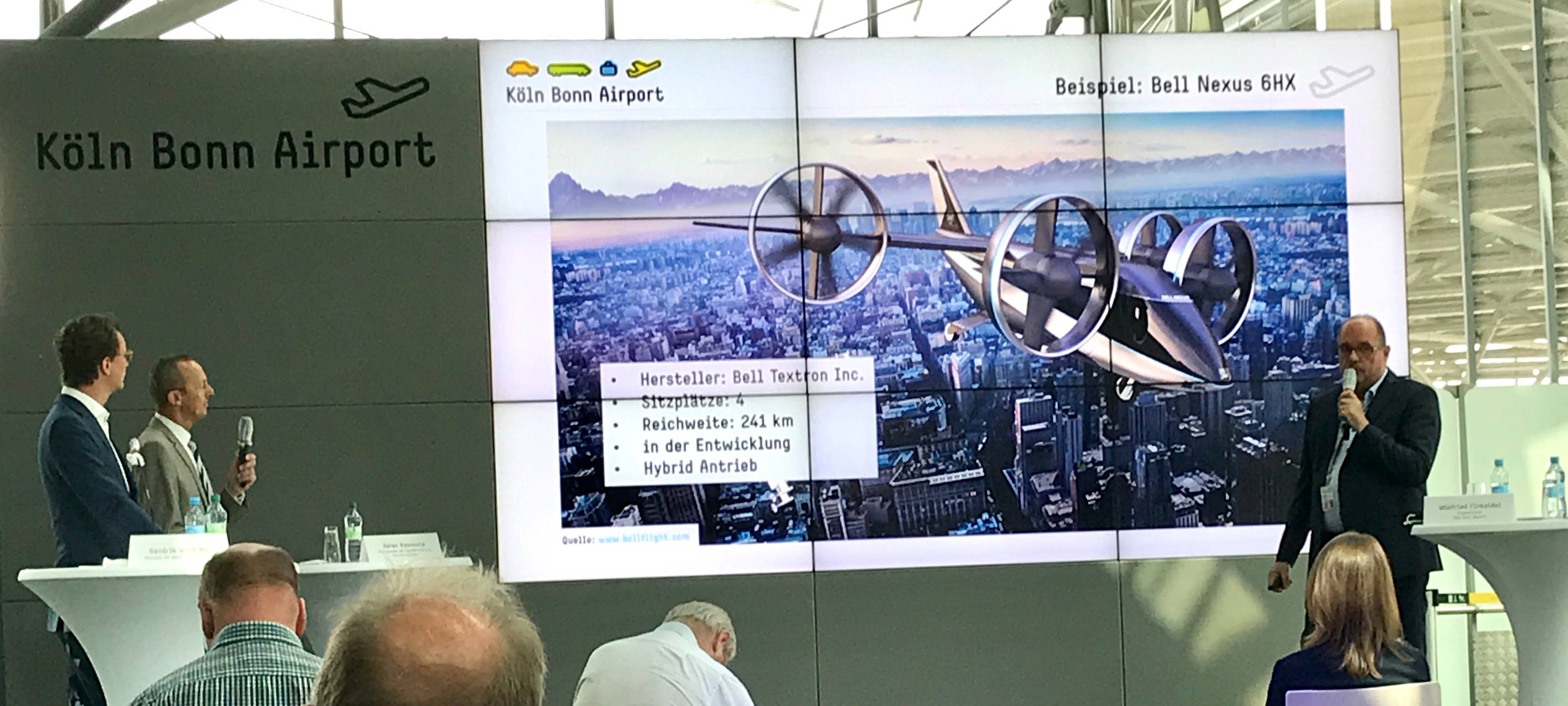 Flugtaxis über Köln schon in fünf Jahren?
