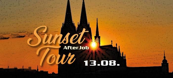 AfterJob Sunset Tour auf dem Rhein