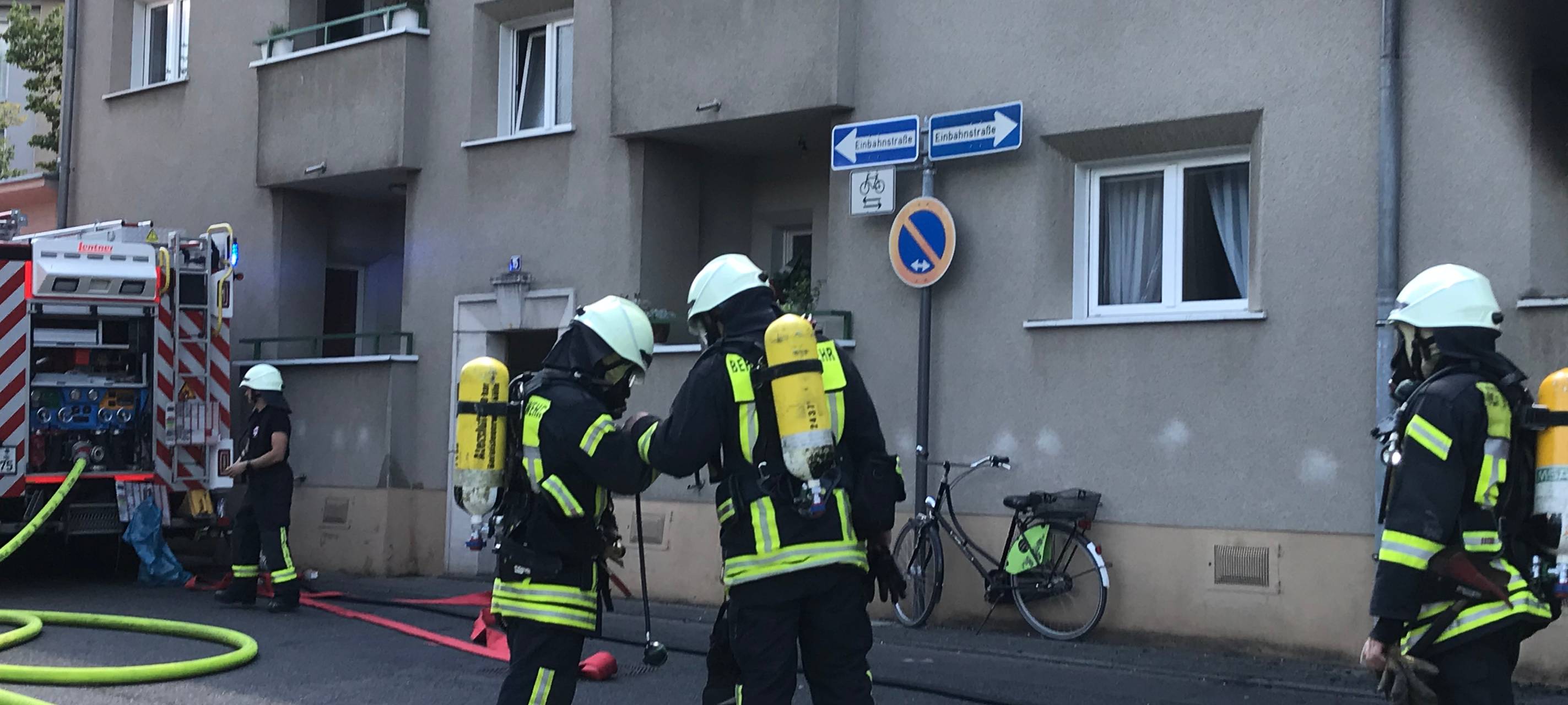 Dachstuhlbrand in Dünnwald