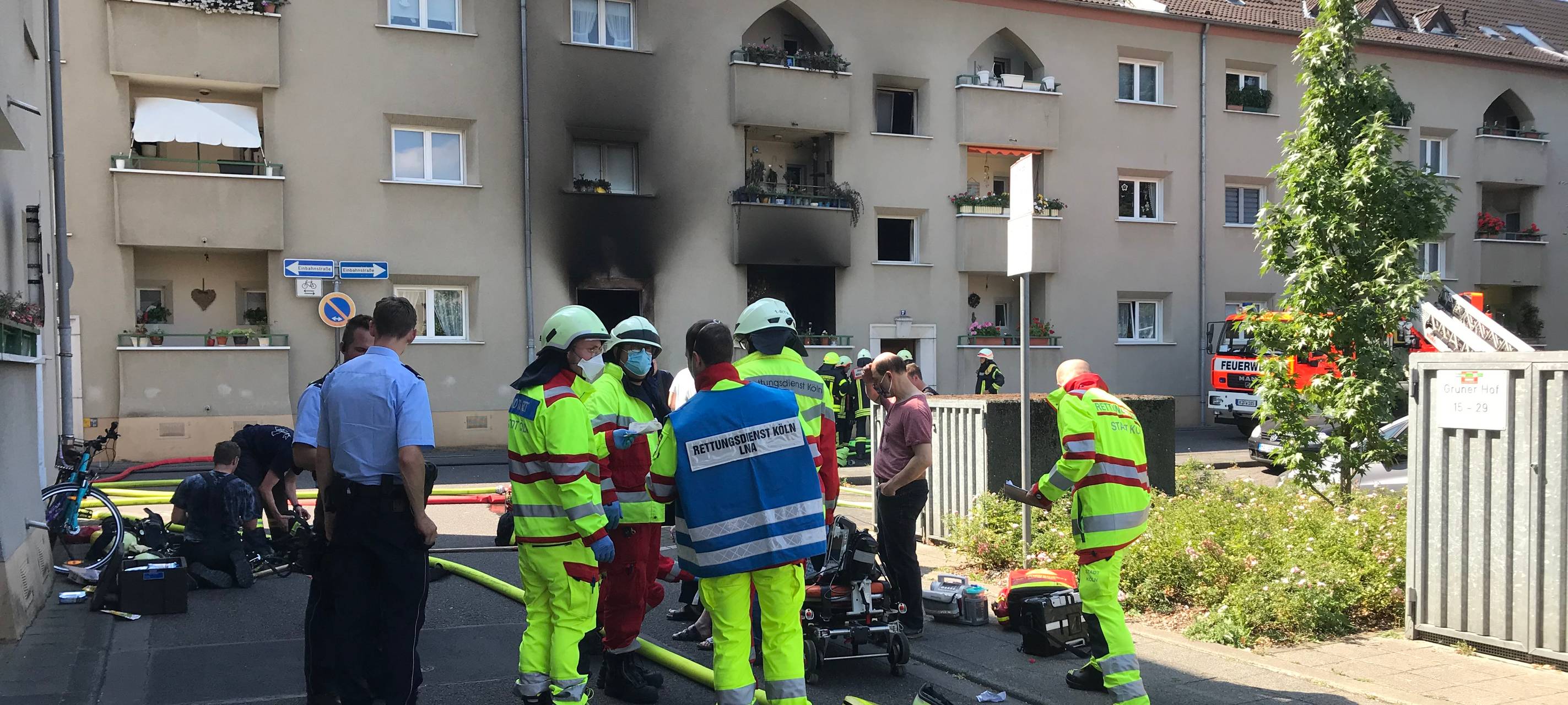 Nachbarn konnten nicht in Wohnungen zurück