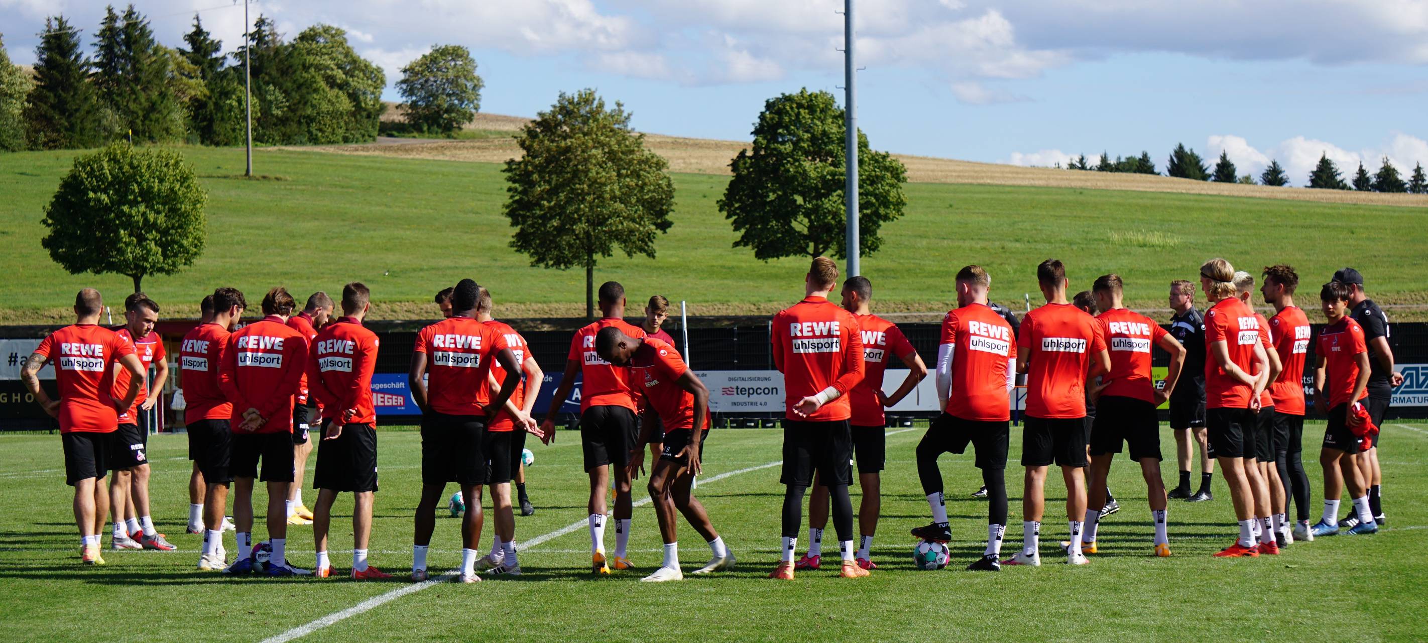 Halbzeit im Trainingslager des 1. FC Köln