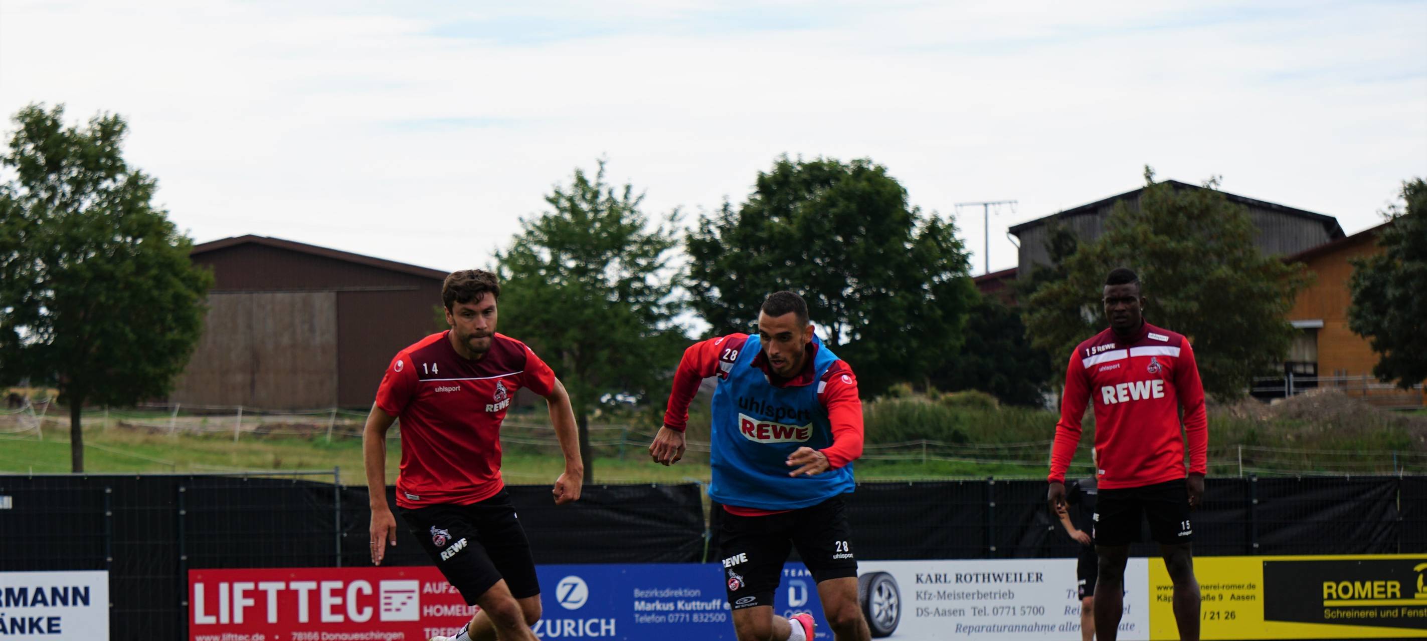 Halbzeit im Trainingslager des 1. FC Köln