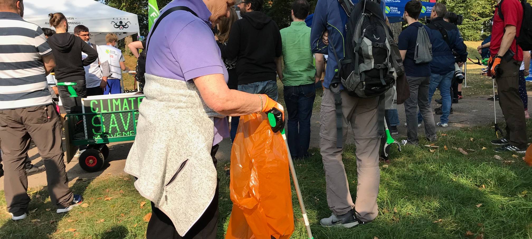 RhineCleanUp macht Köln sauberer